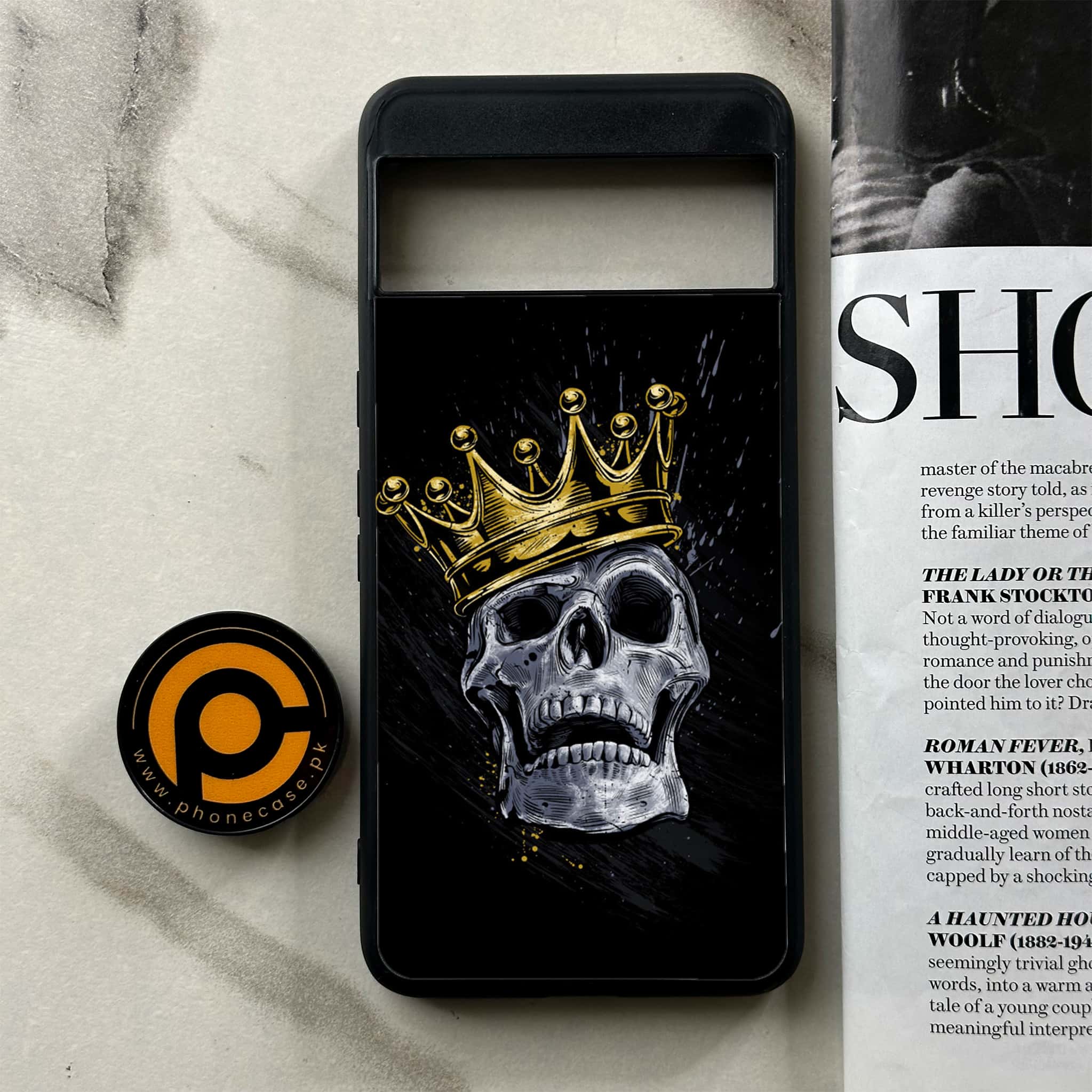 Google Pixel 8a - King Series V 2.0 - Premium Printed soft Bumper Shock Proof Case