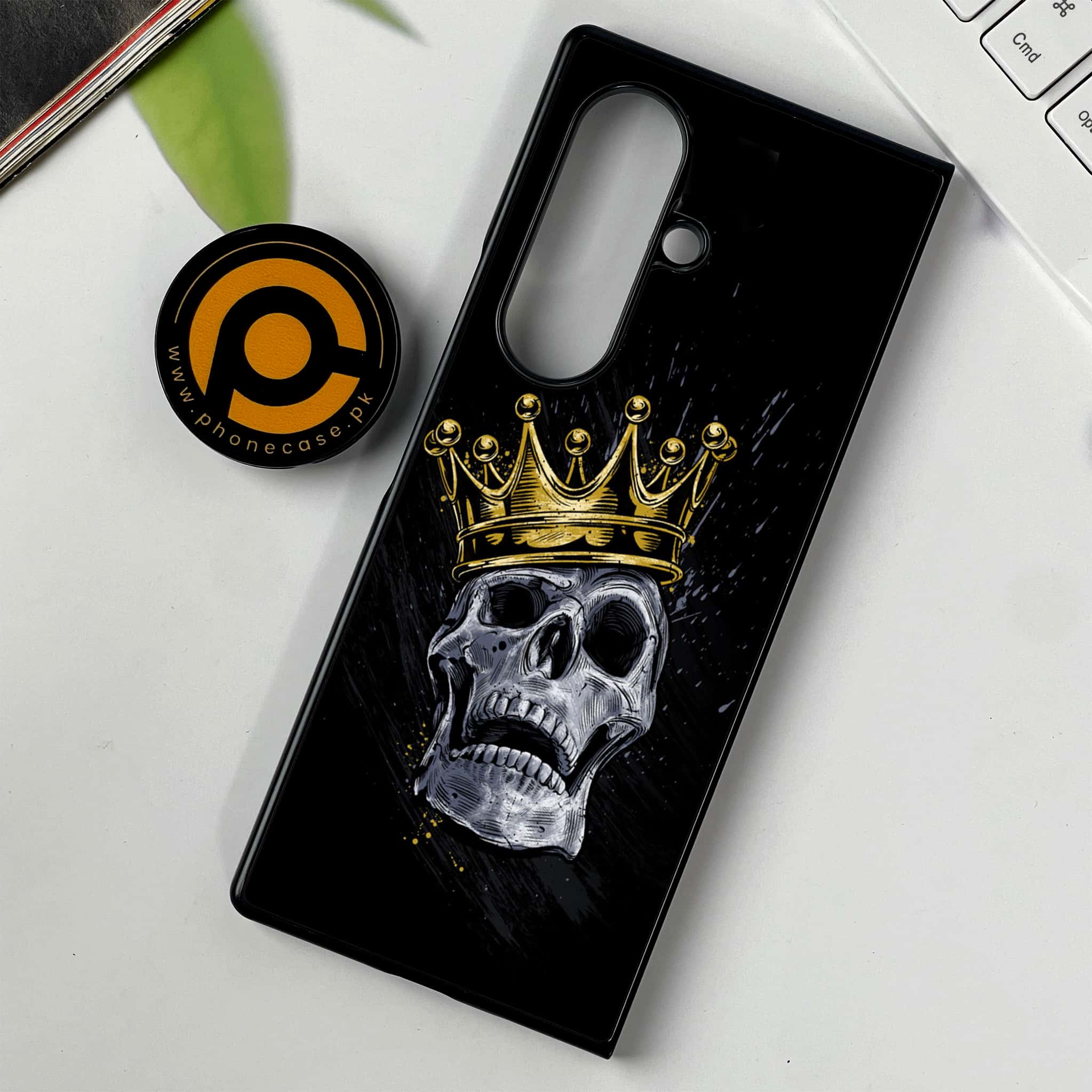 Samsung Galaxy Z Fold 7 - King 2.0 Series - Premium Metal Printed soft Bumper shock Proof Case