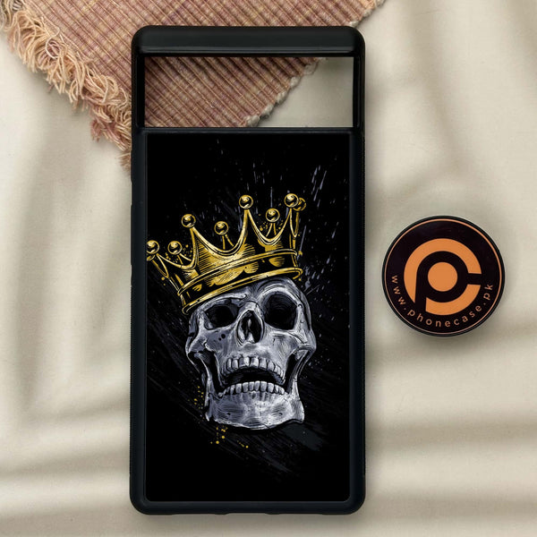 Google Pixel 6 - King Series V 2.0  Design 5 - Premium Metal Printed soft Bumper Shock Proof Case CS-35900 CS-36257
