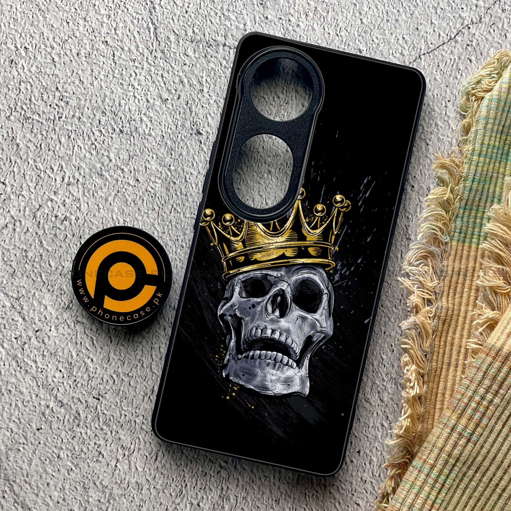 Vivo S19 Pro - King 2.0 Series - Premium Metal Printed soft Bumper shock Proof Case