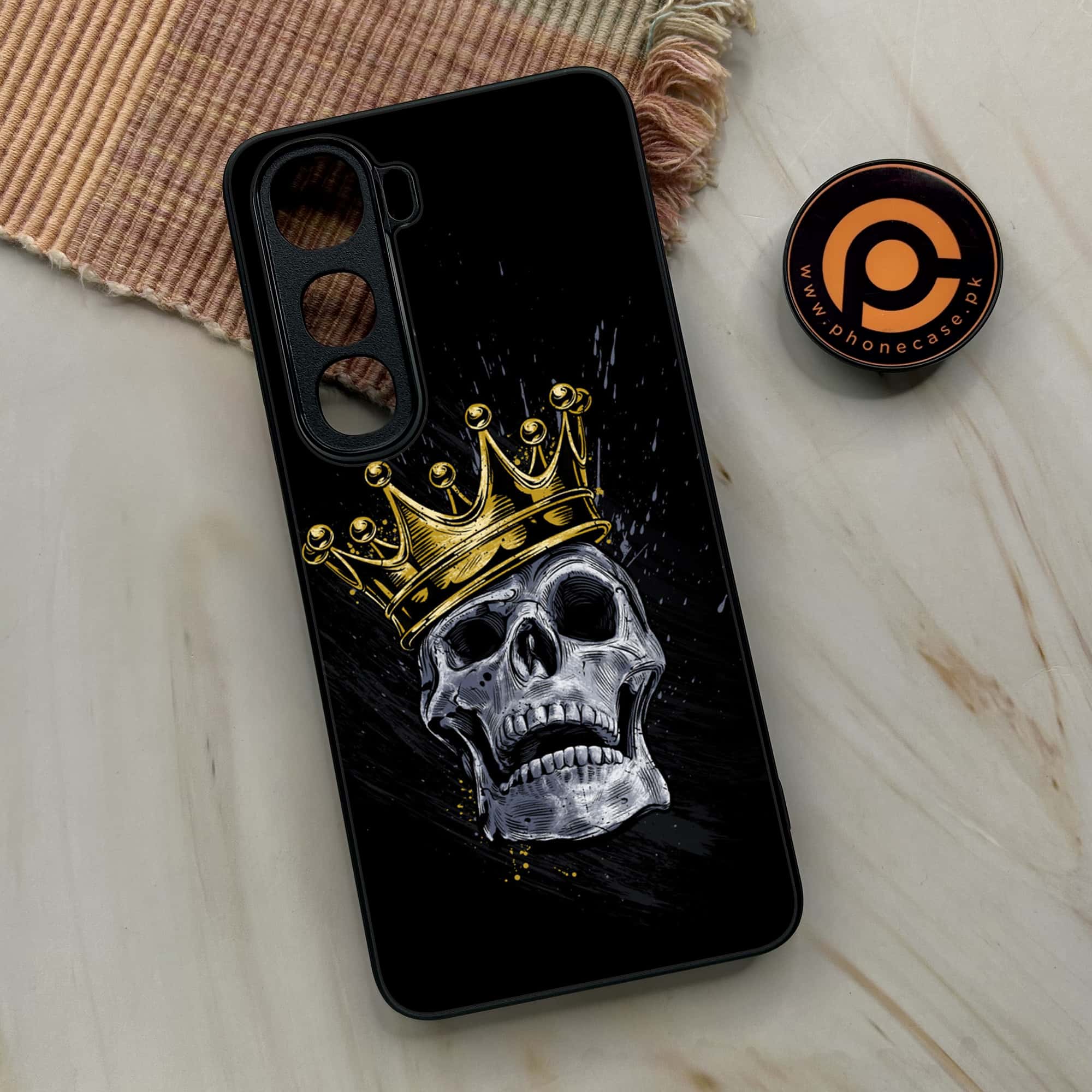 Vivo Y400 - King 2.0 Series - Premium Metal Printed soft Bumper shock Proof Case