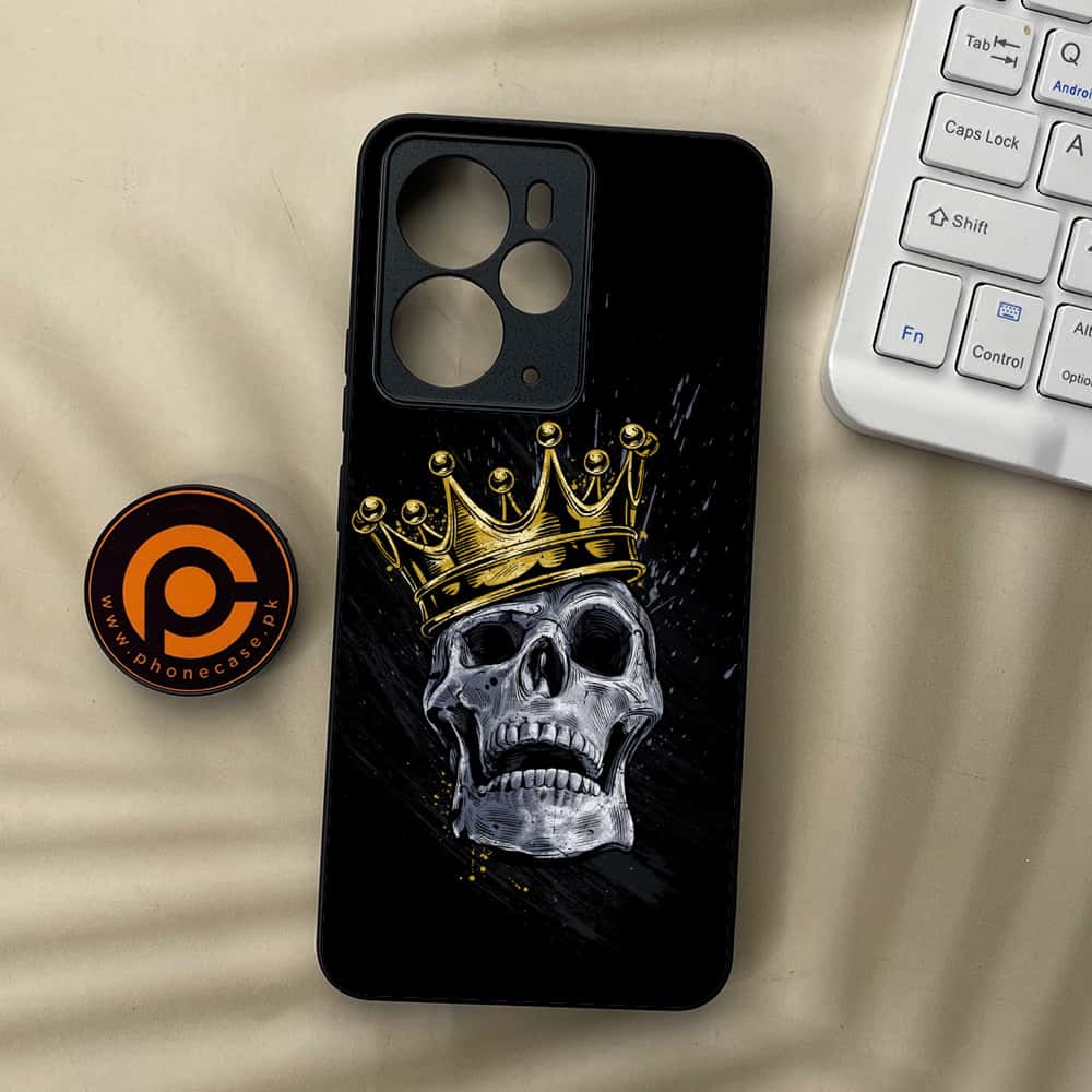 Realme 14T 5G - King 2.0 Series - Premium Metal Printed soft Bumper Shock Proof Case