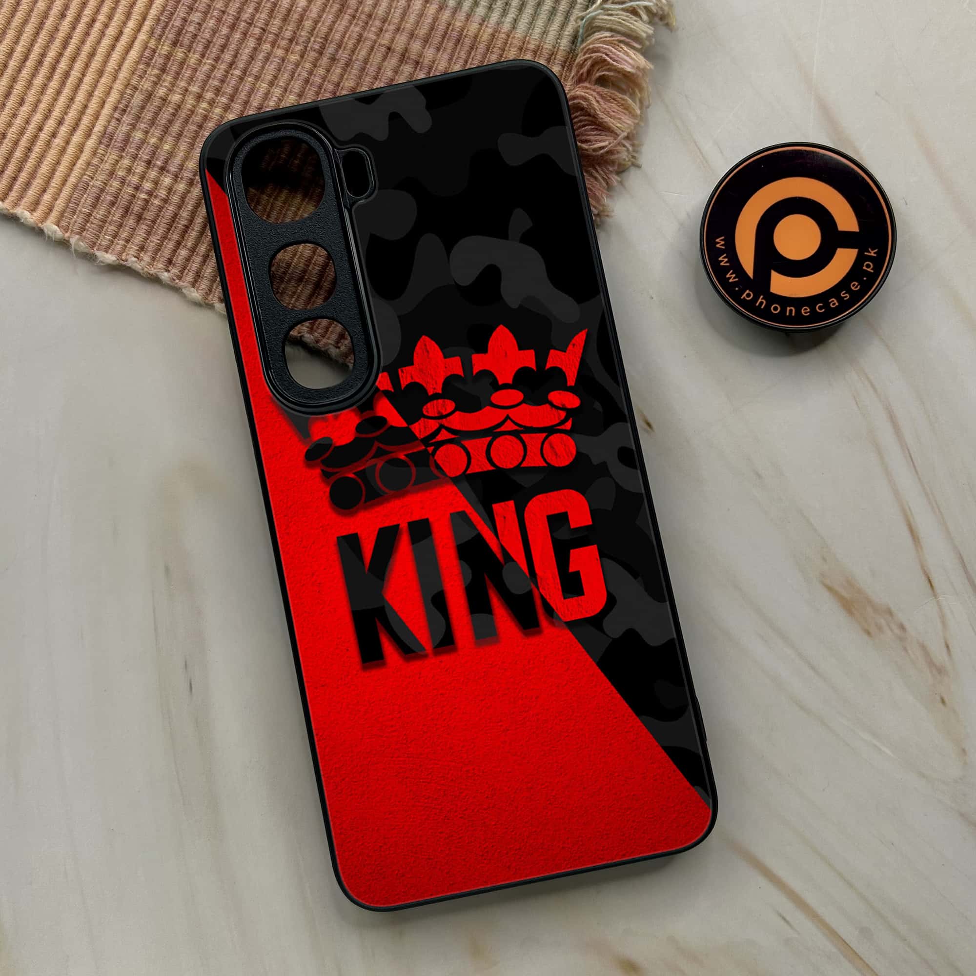 Vivo Y400 - King 2.0 Series - Premium Metal Printed soft Bumper shock Proof Case