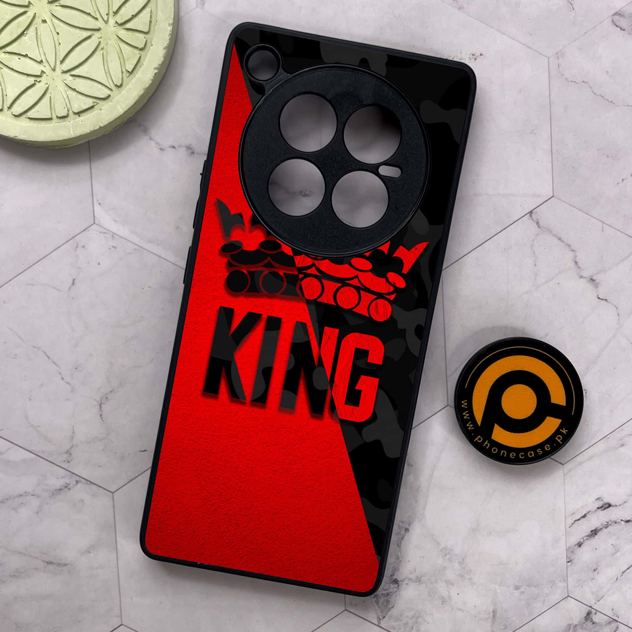 Infinix Zero 40 5G - King 2.0 Series - Premium Metal Printed soft Bumper shock Proof Case