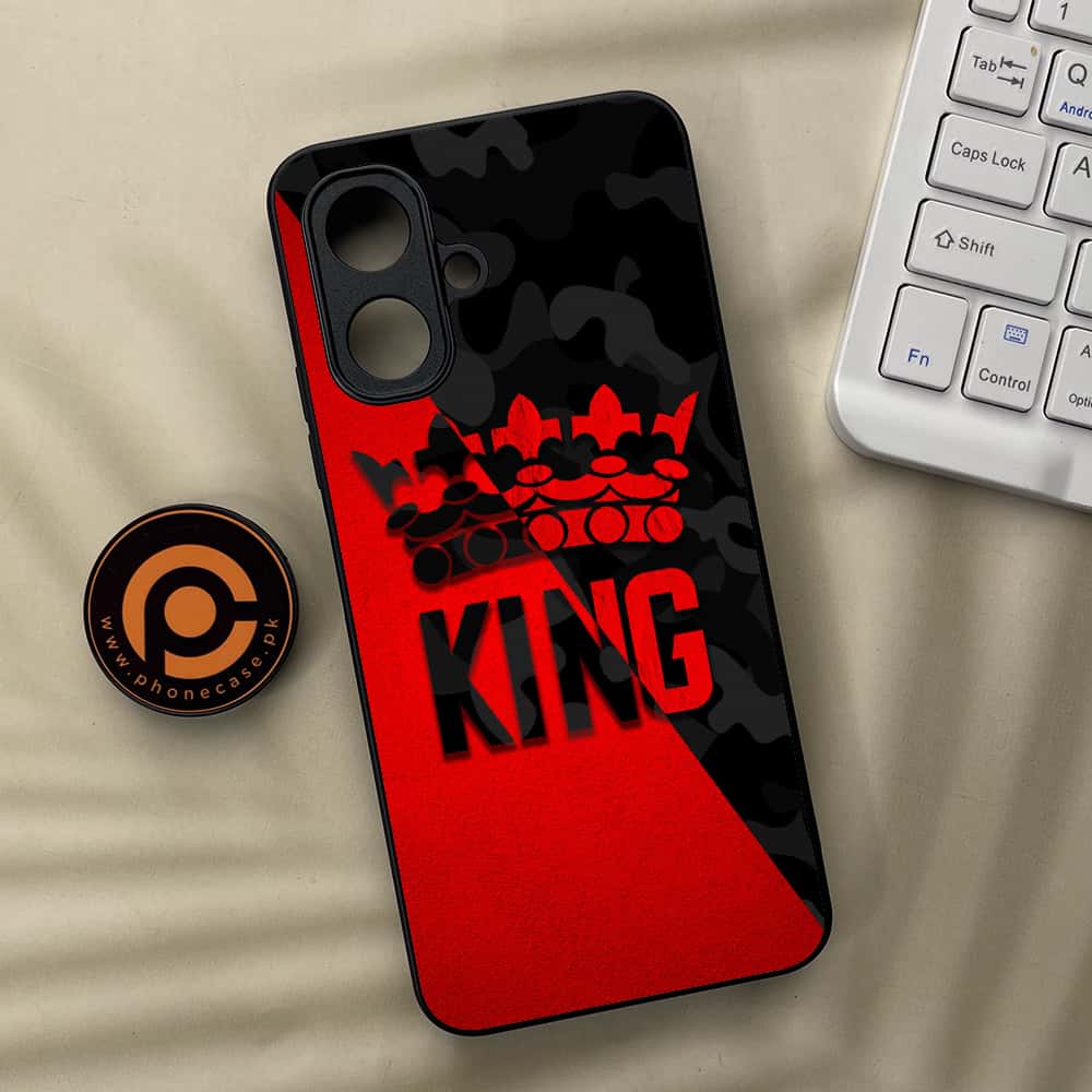 Tecno Spark Go 2 - King 2.0 Series - Premium Metal Printed soft Bumper Shock Proof Case