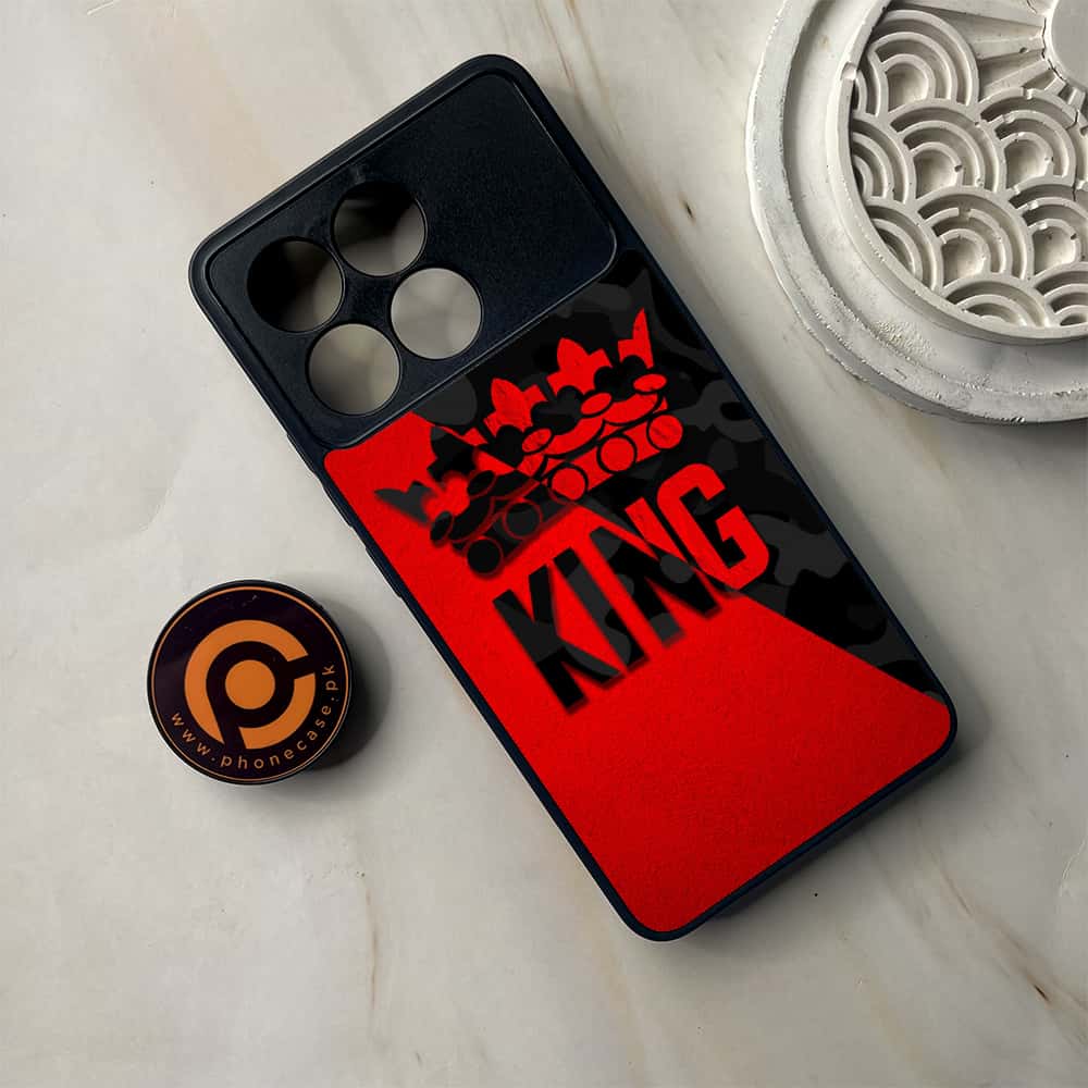 Xiaomi Poco F6 Pro - King 2.0 Series - Premium Metal Printed soft Bumper shock Proof Case
