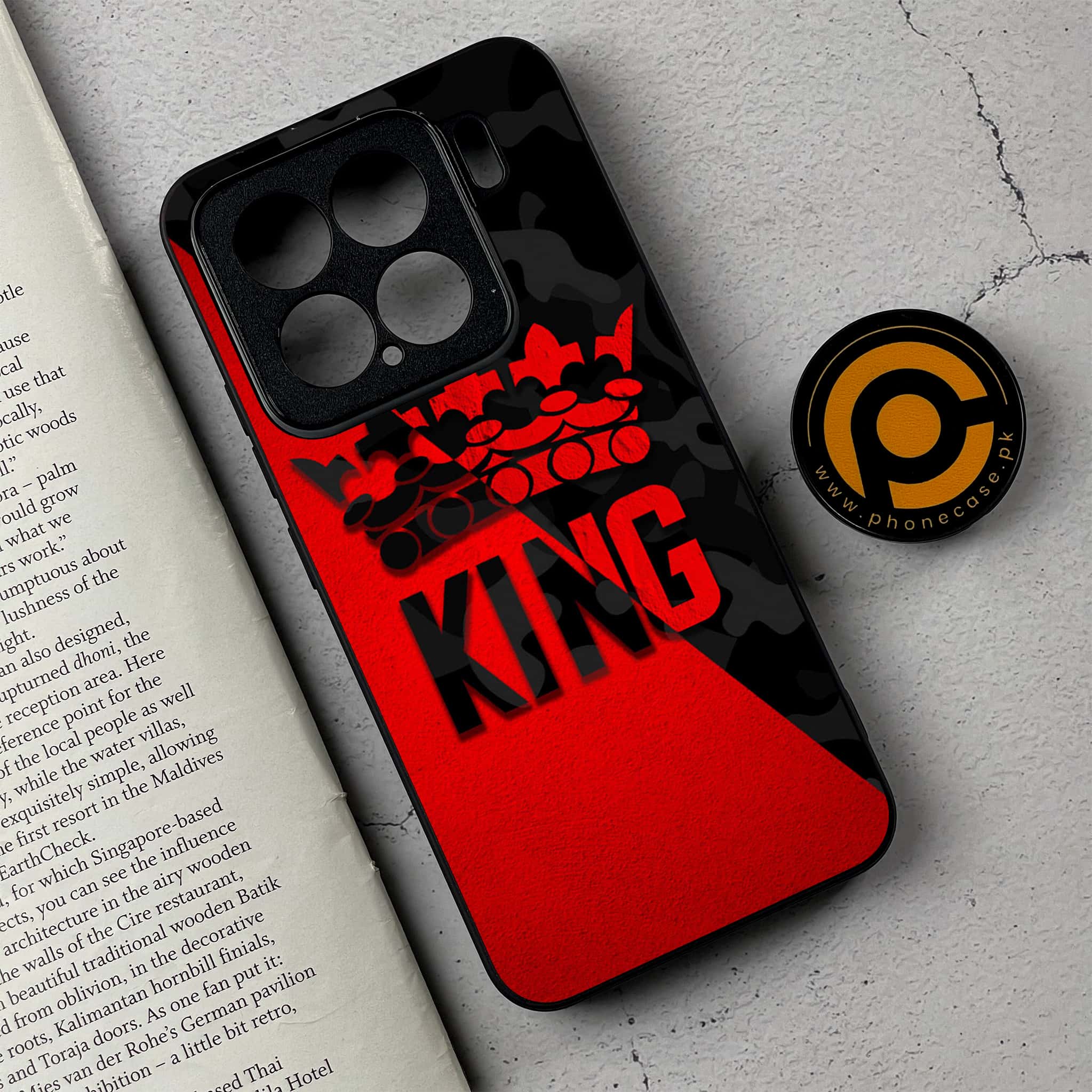 Xiaomi 15 - King 2.0 Series - Premium Metal Printed soft Bumper shock Proof Case