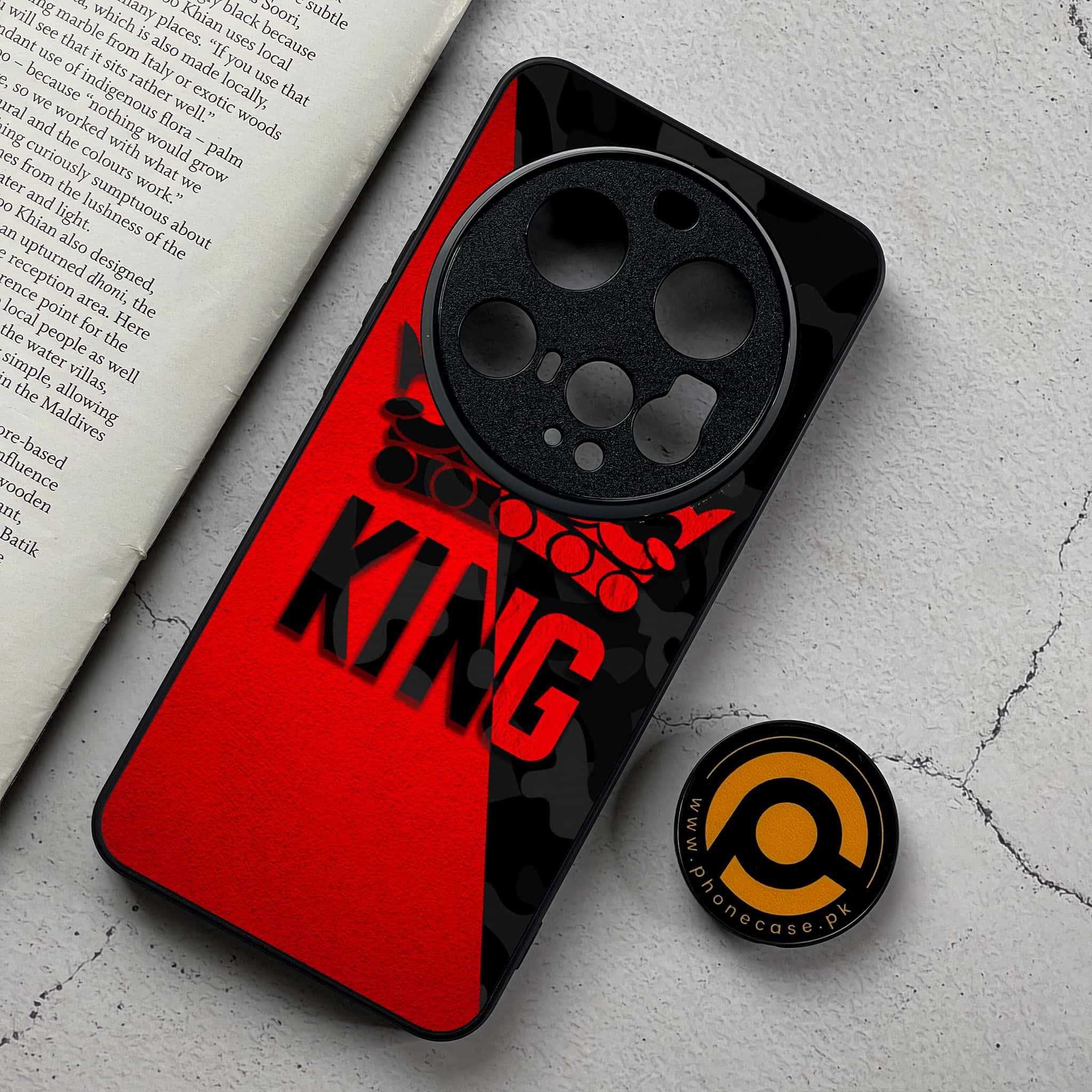 Xiaomi 15 Ultra - King 2.0 Series - Premium Metal Printed Soft Bumper Shockproof Case