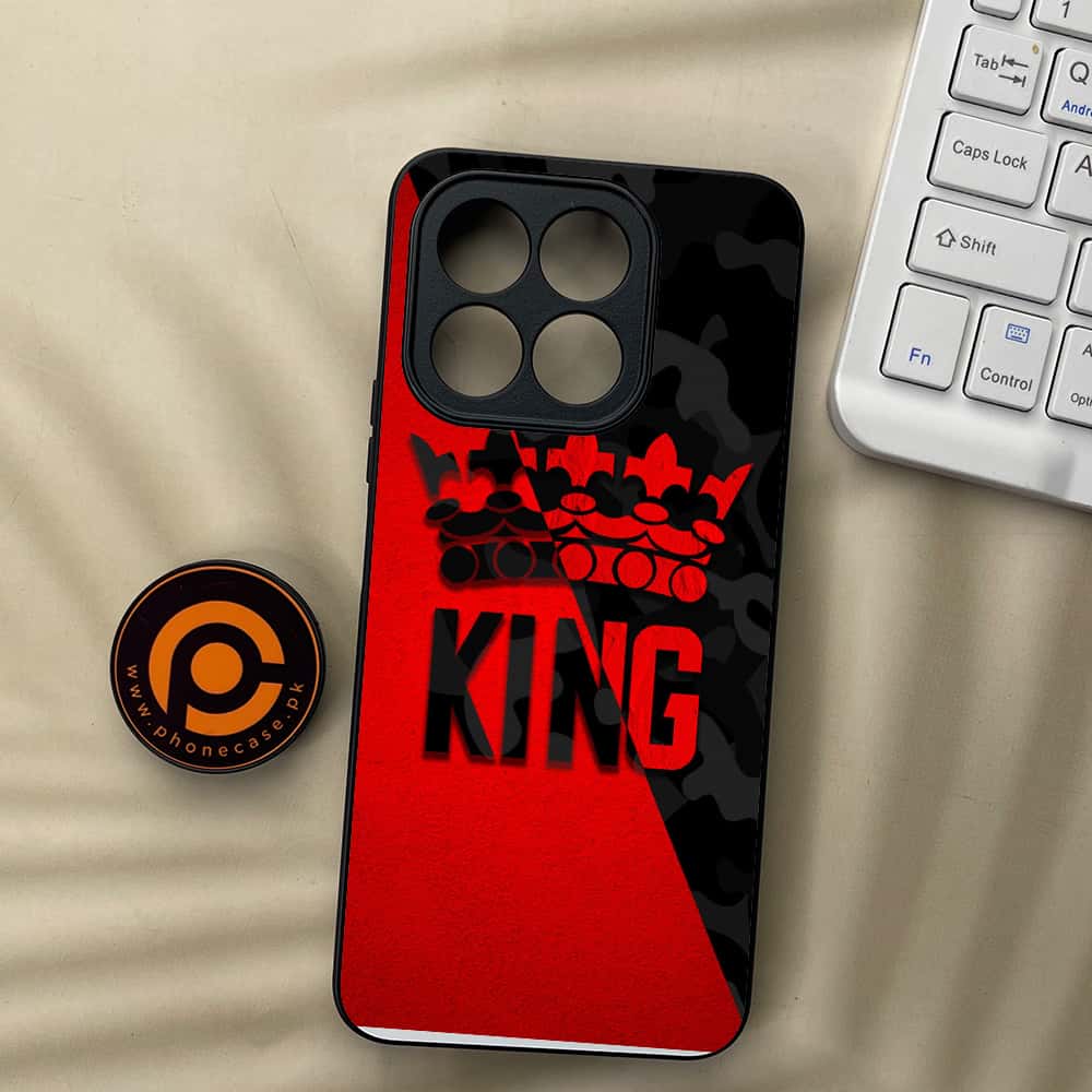Honor X5b Plus - King 2.0 Series - Premium Metal  Printed soft Bumper shock Proof Case