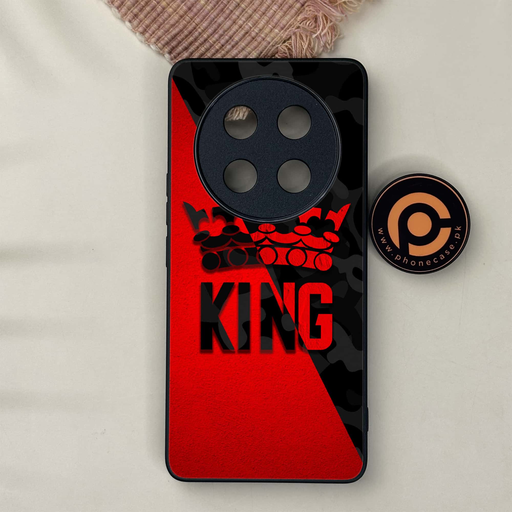 Honor X9c 5G - King 2.0 Series - Premium Metal Printed soft Bumper shock Proof Case