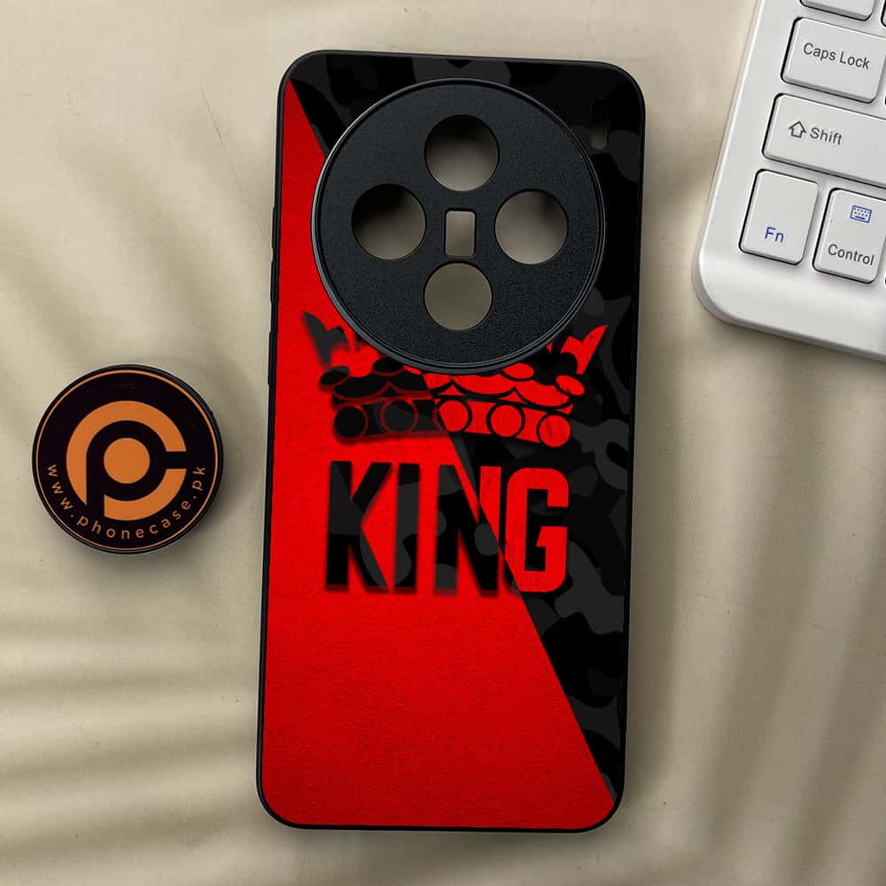 Vivo X200 - King 2.0 Series - Premium Metal  Printed soft Bumper shock Proof Case