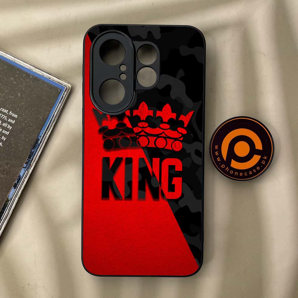 Vivo X200 FE - King 2.0 Series - Premium Metal Printed soft Bumper Shock Proof Case