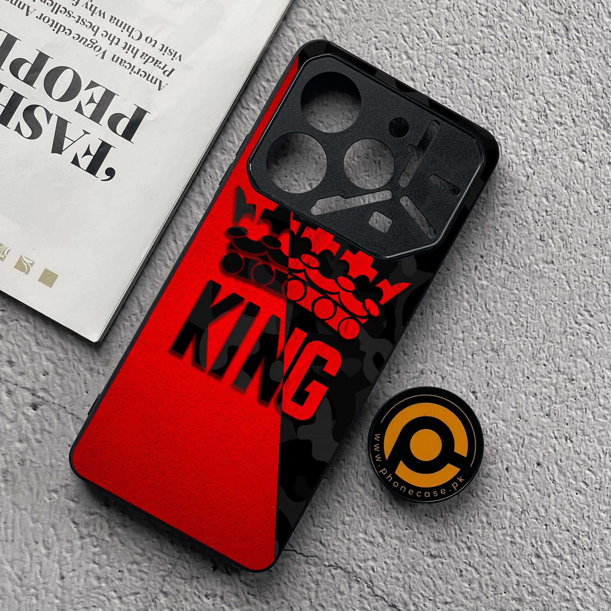 Tecno Pova 6 Neo - King 2.0 Series - Premium Metal  Printed soft Bumper shock Proof Case