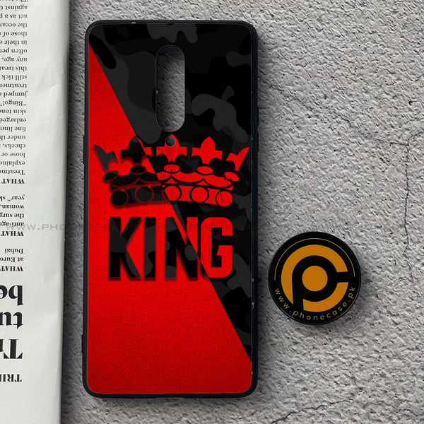 OnePlus 8 - King Design 6  V 2.0 - Premium Printed Glass soft Bumper shock Proof Case CS-40123