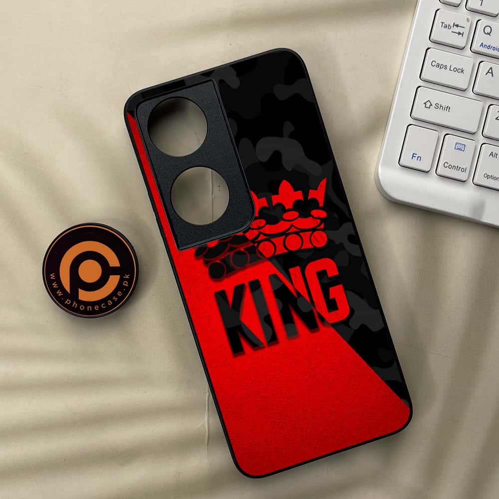 Honor X7b - King 2.0 Series - Premium Metal  Printed soft Bumper shock Proof Case