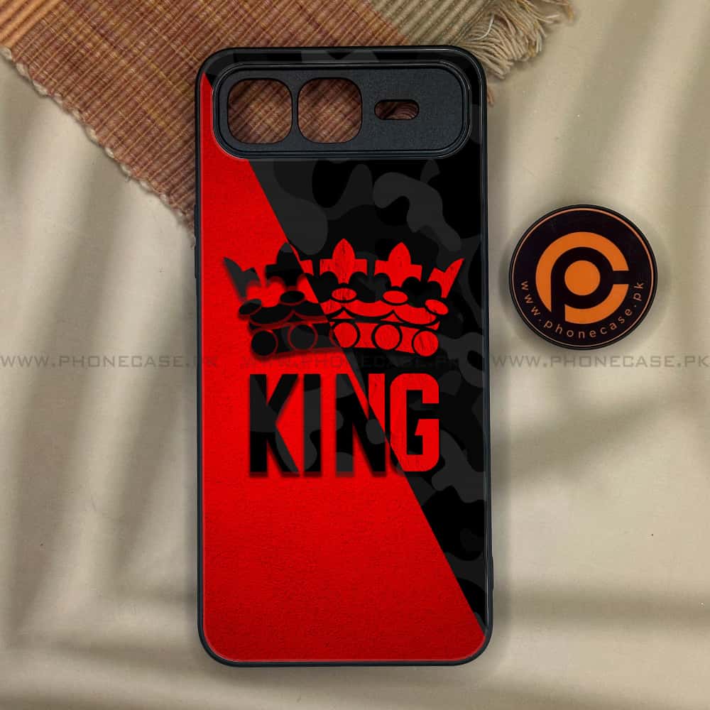 Infinix Smart 10 Plus - King 2.0 Series - Premium Metal Printed soft Bumper shock Proof Case