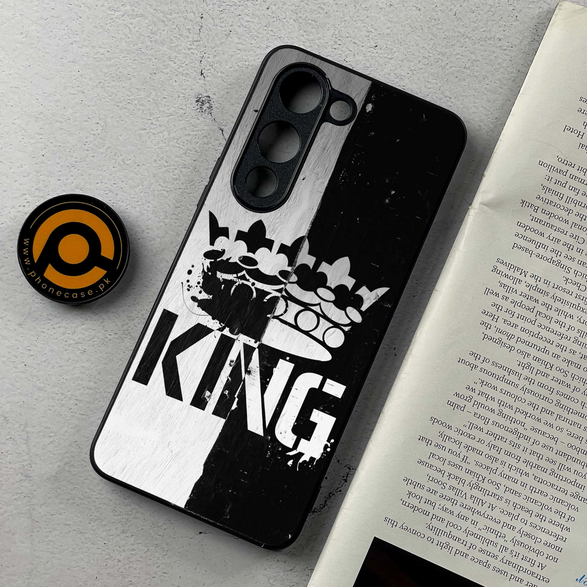 Vivo Y04 - King 2.0 Series - Premium Metal Printed Soft Bumper Shockproof Case