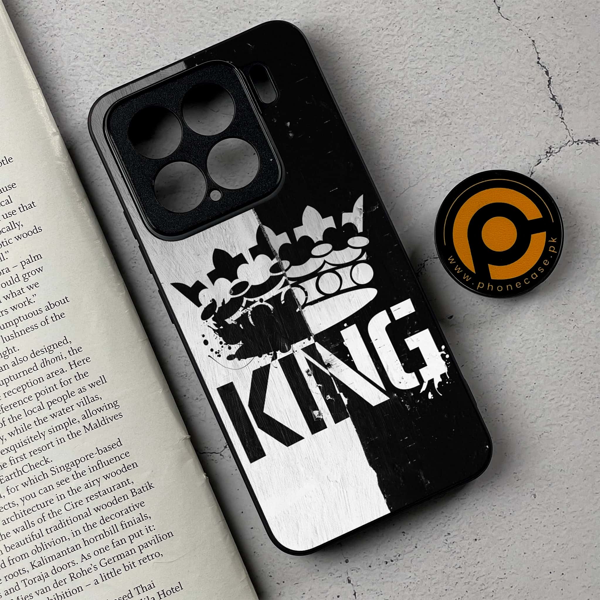 Xiaomi 15 - King 2.0 Series - Premium Metal Printed soft Bumper shock Proof Case