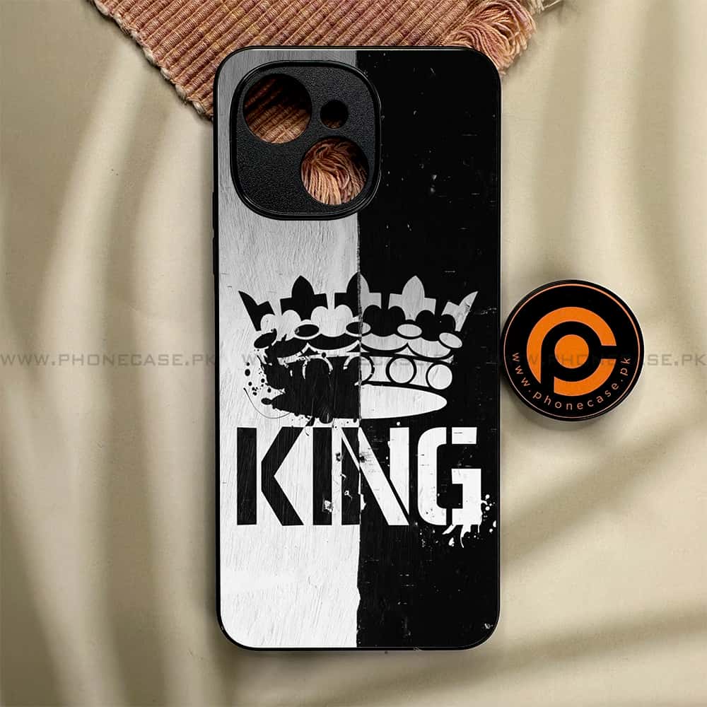 Tecno Spark 40C - King 2.0 Series - Premium Metal Printed soft Bumper shock Proof Case