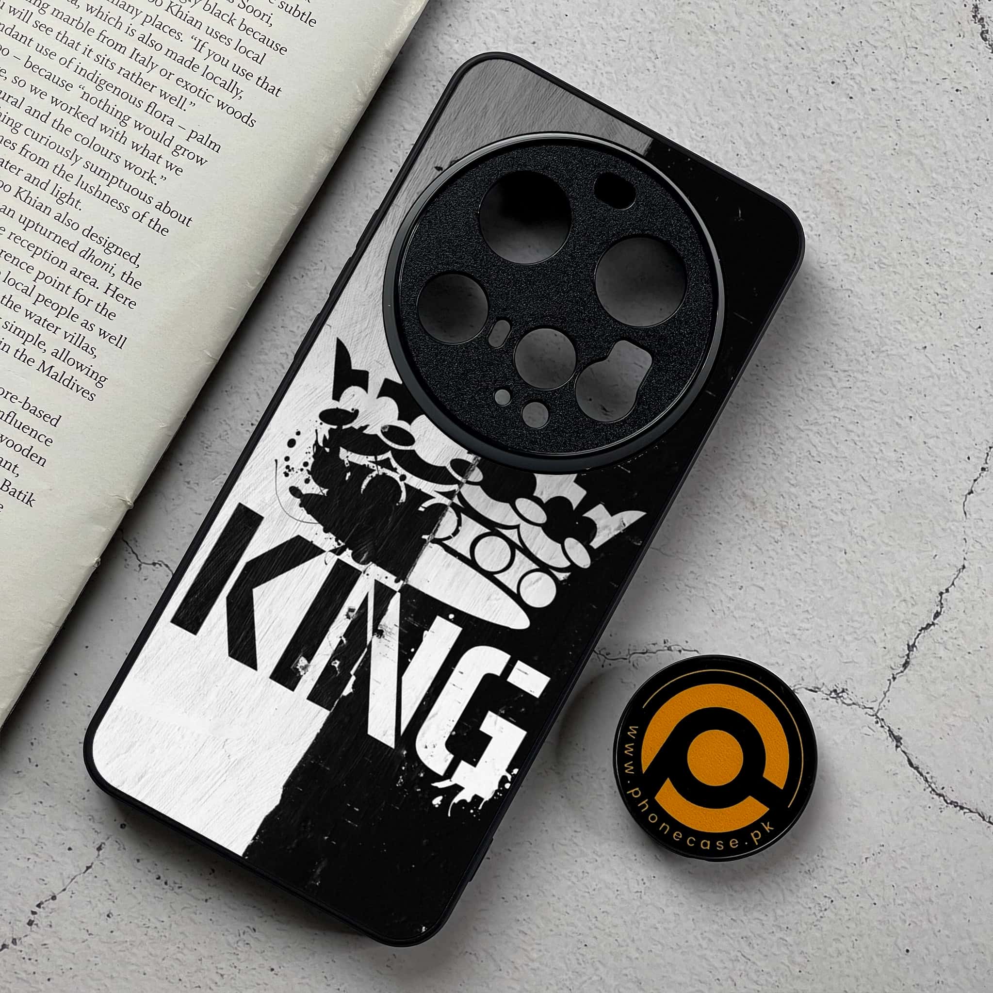 Xiaomi 15 Ultra - King 2.0 Series - Premium Metal Printed Soft Bumper Shockproof Case