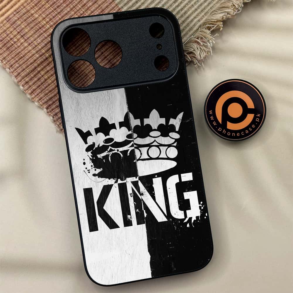 iPhone 17 Pro Max - King 2.0 Series - Premium Metal Printed soft Bumper shock Proof Case