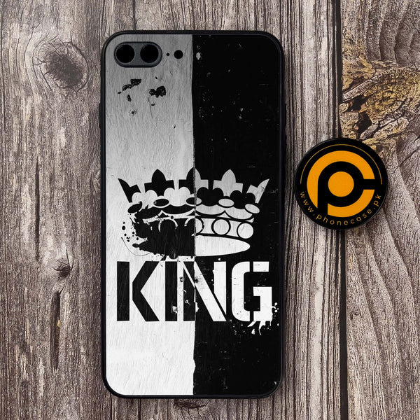 iPhone 7 Plus / 8 Plus   - King Series V 2.0   Series - Premium Metal Printed soft Bumper shock Proof Case  CS-18677 CS-29974