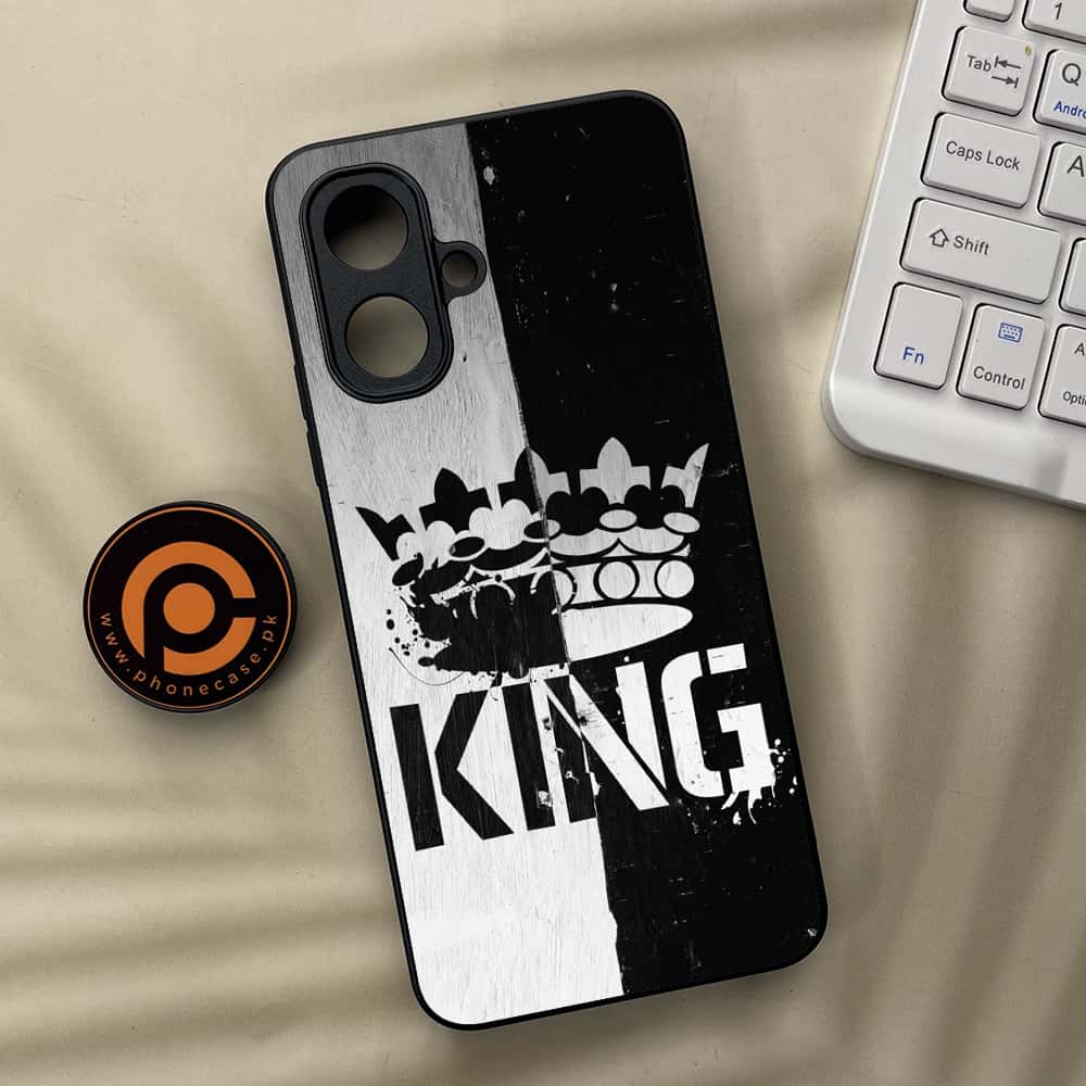 Tecno Spark Go 2 - King 2.0 Series - Premium Metal Printed soft Bumper Shock Proof Case