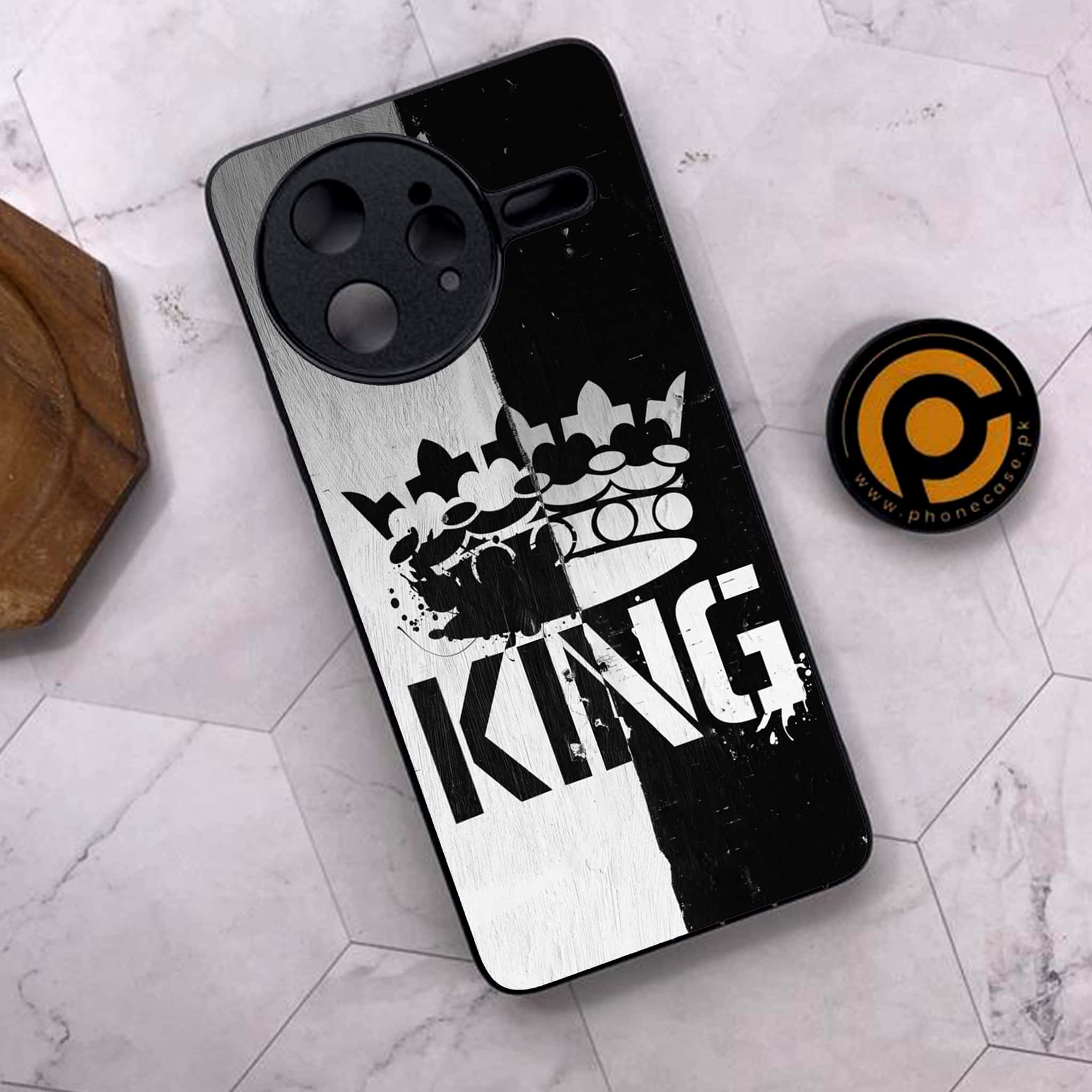 Xiaomi Poco F7 Ultra 5G - King 2.0 Series - Premium Metal Printed soft Bumper shock Proof Case