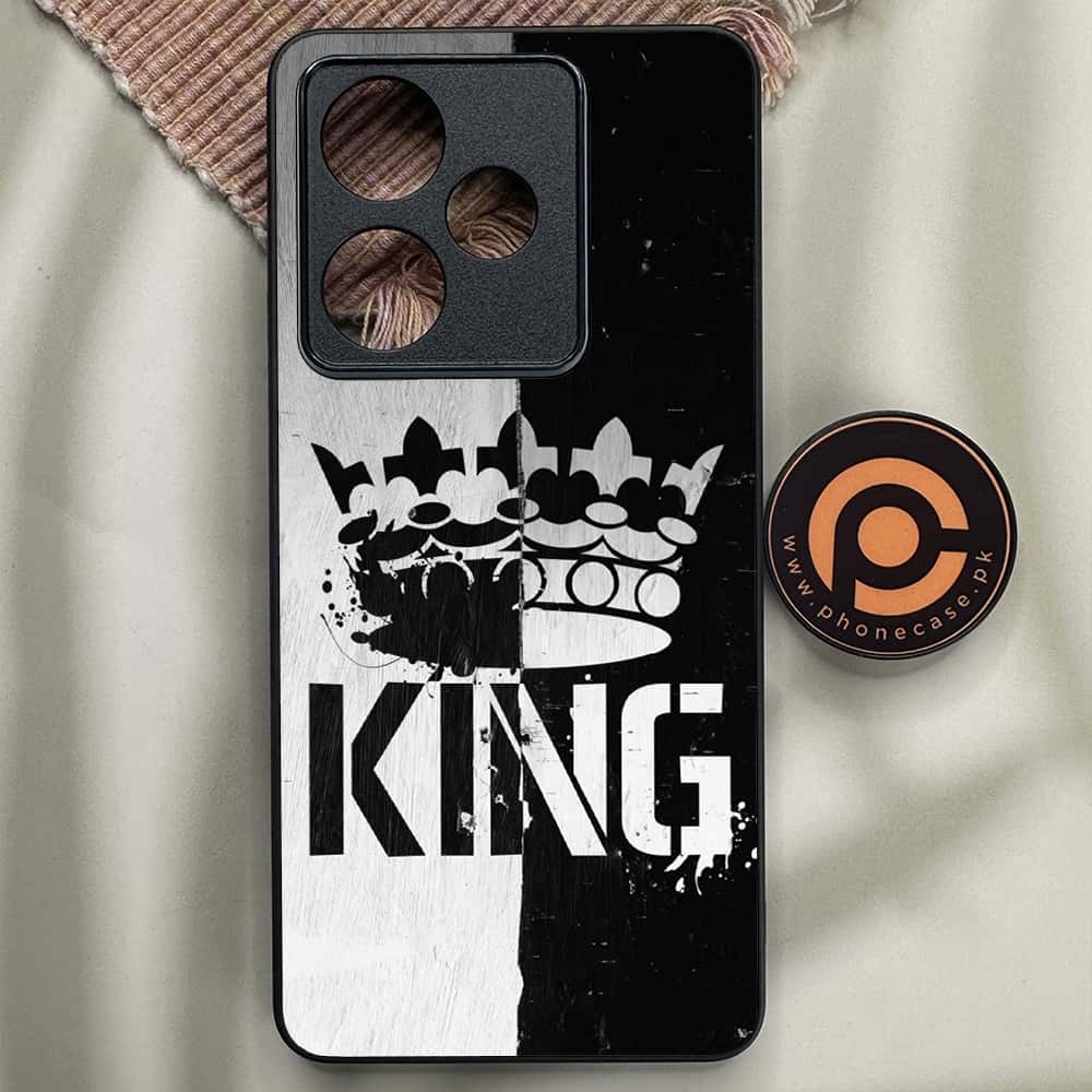 Realme GT 7 - King 2.0 Series - Premium Metal Printed soft Bumper shock Proof Case