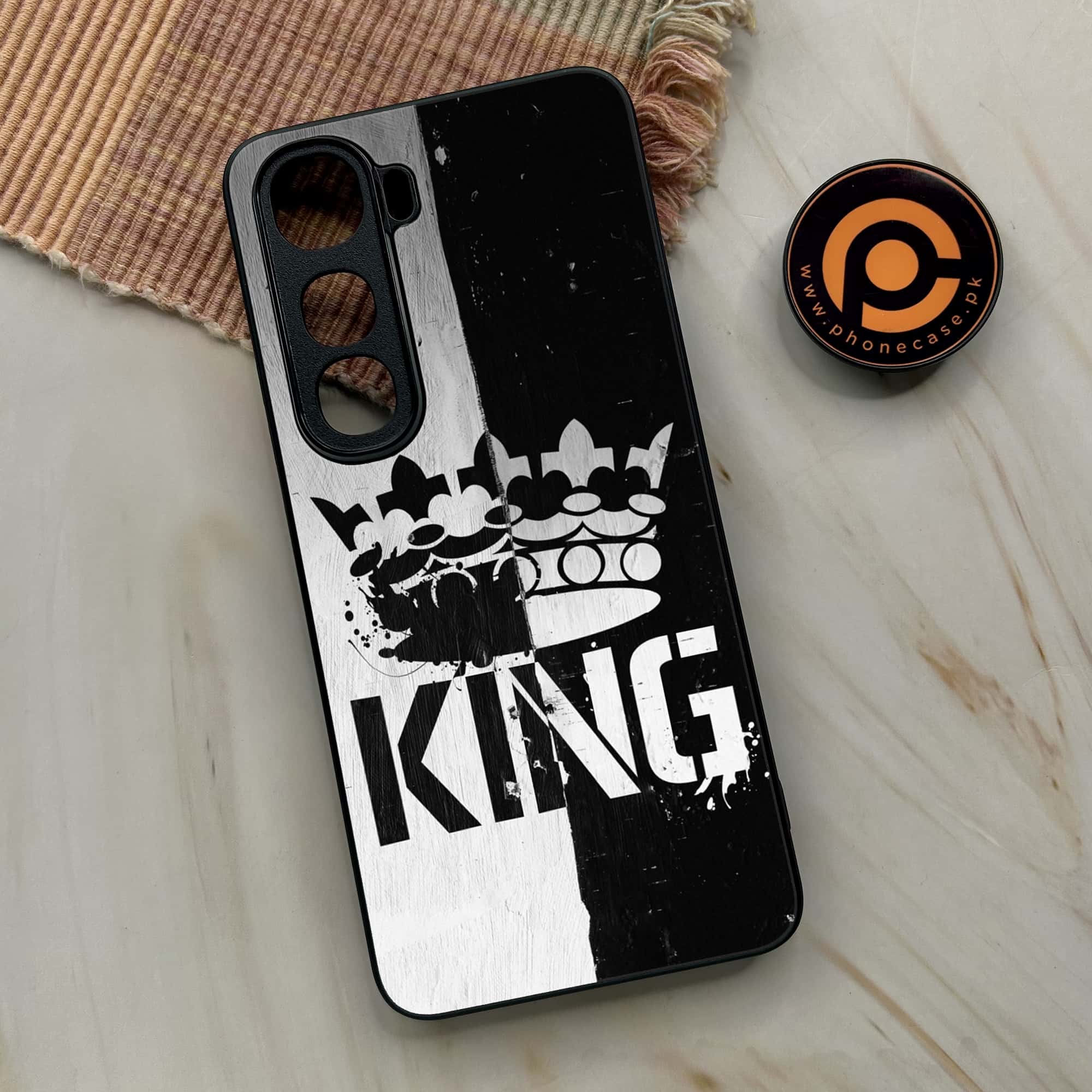 Vivo Y400 - King 2.0 Series - Premium Metal Printed soft Bumper shock Proof Case
