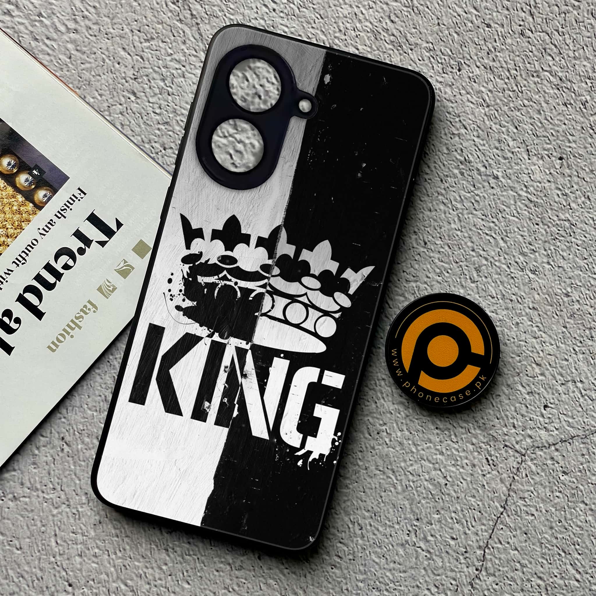 Xiaomi Redmi A5 - King 2.0 Series - Premium Metal Printed soft Bumper shock Proof Case