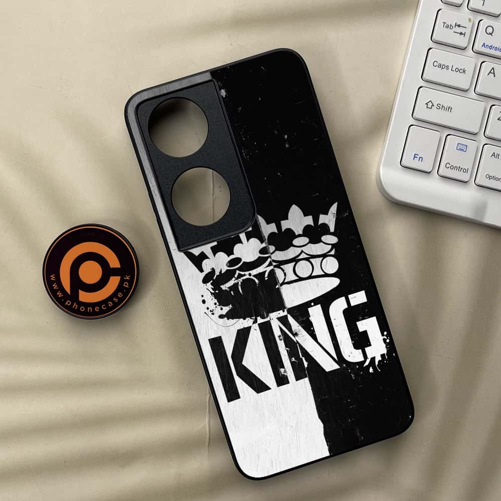 Honor X7b - King 2.0 Series - Premium Metal  Printed soft Bumper shock Proof Case
