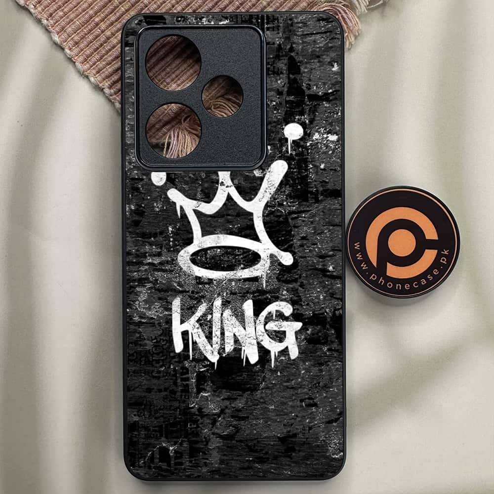 Realme GT 7 - King 2.0 Series - Premium Metal Printed soft Bumper shock Proof Case