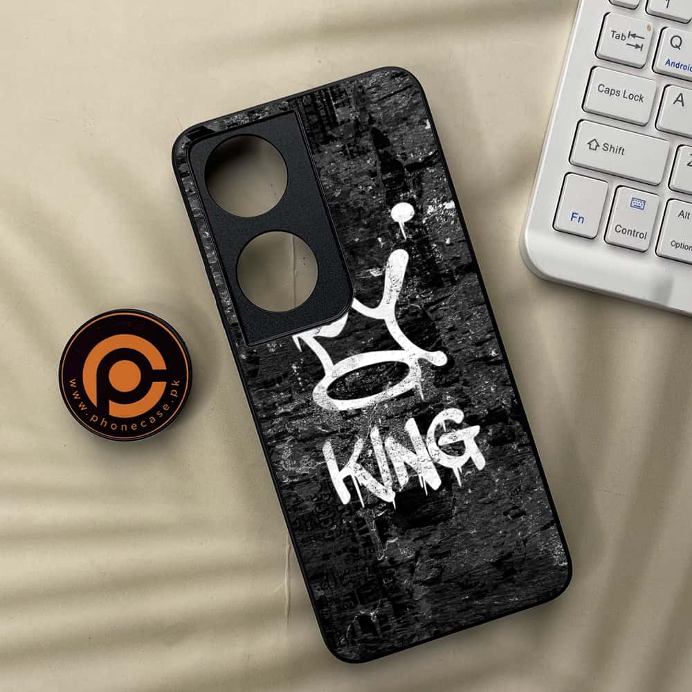 Honor X7b - King 2.0 Series - Premium Metal  Printed soft Bumper shock Proof Case