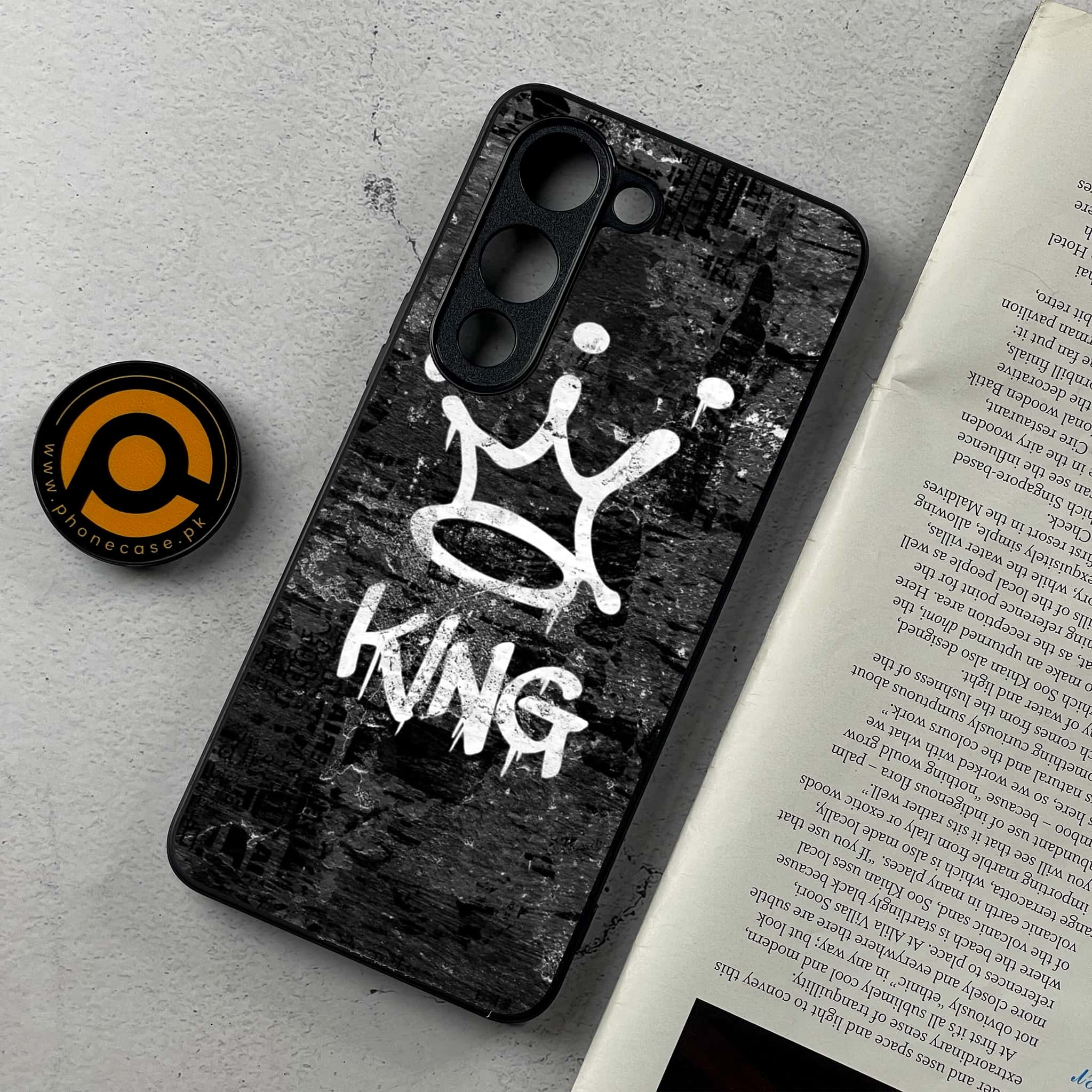 Vivo Y04 - King 2.0 Series - Premium Metal Printed Soft Bumper Shockproof Case