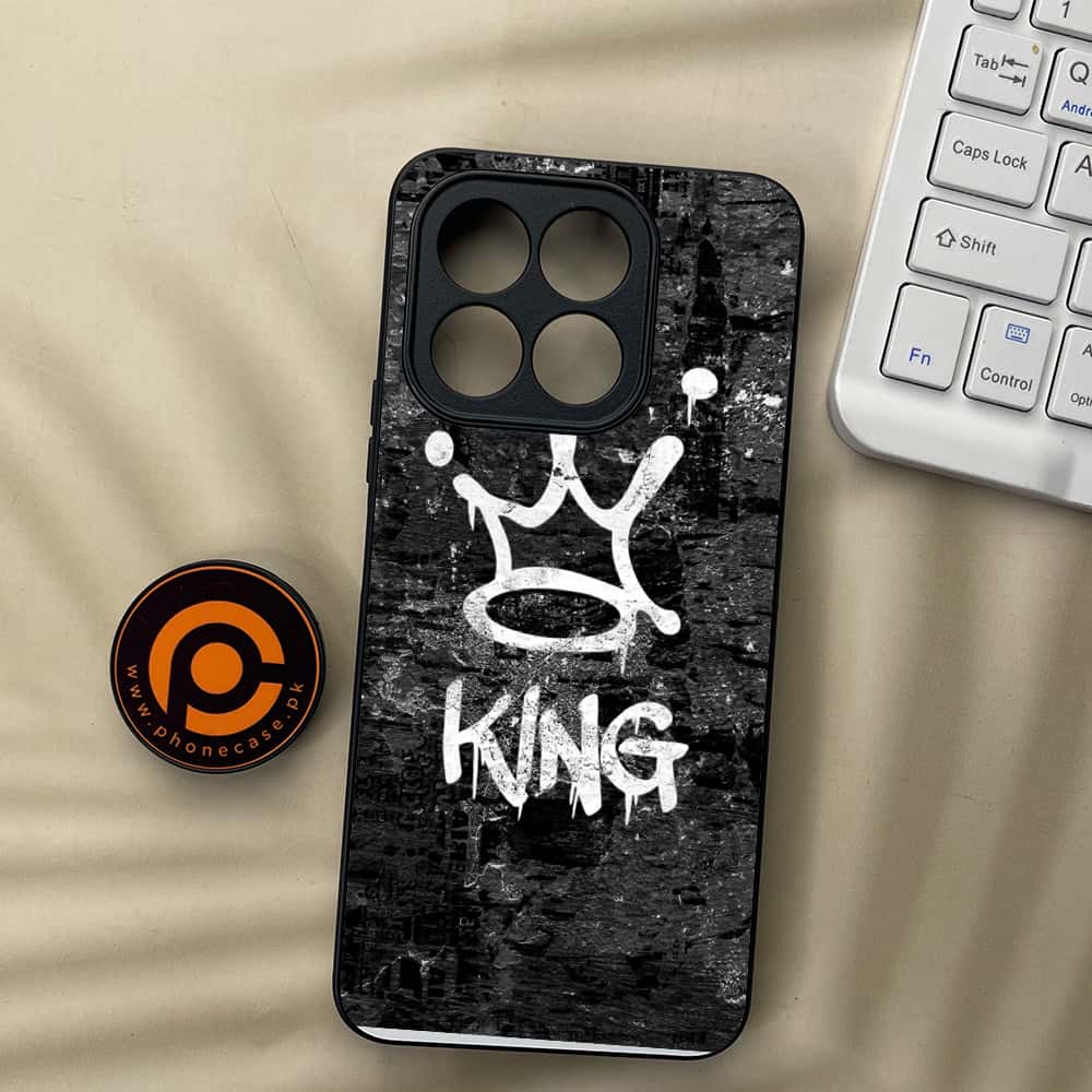 Honor X5b Plus - King 2.0 Series - Premium Metal  Printed soft Bumper shock Proof Case