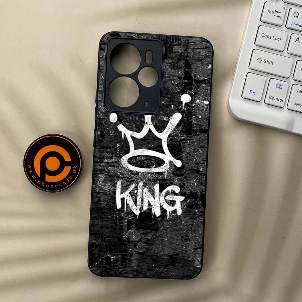 Realme 14 5G - King 2.0 Series - Premium Metal Printed soft Bumper Shock Proof Case
