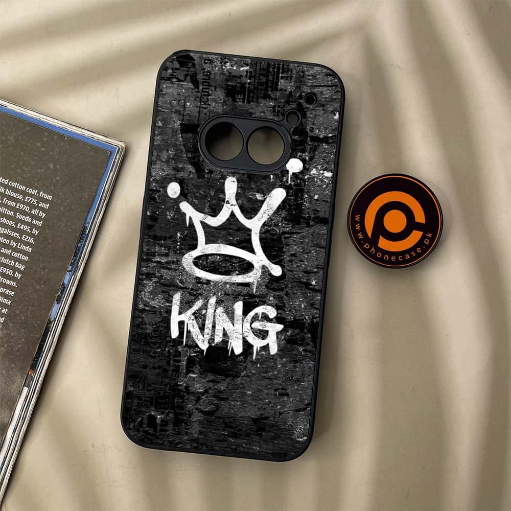 Nothing Phone (2a) - King 2.0 Series - Premium Metal Printed soft Bumper Shock Proof Case