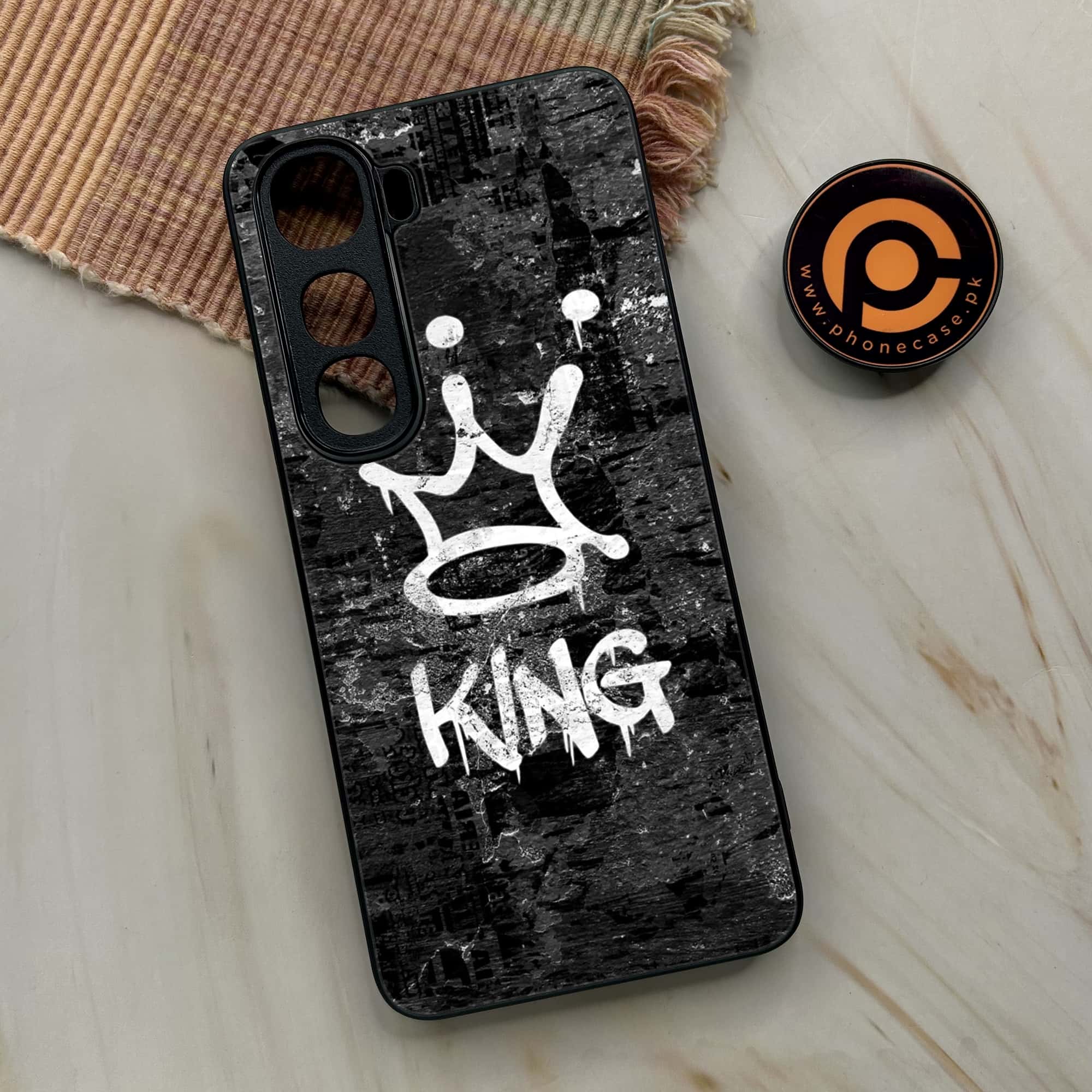 Vivo Y400 - King 2.0 Series - Premium Metal Printed soft Bumper shock Proof Case