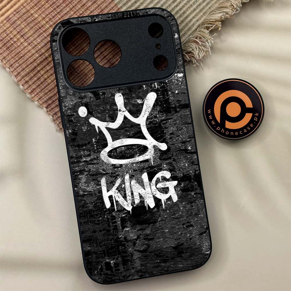 iPhone 17 Pro Max - King 2.0 Series - Premium Metal Printed soft Bumper shock Proof Case