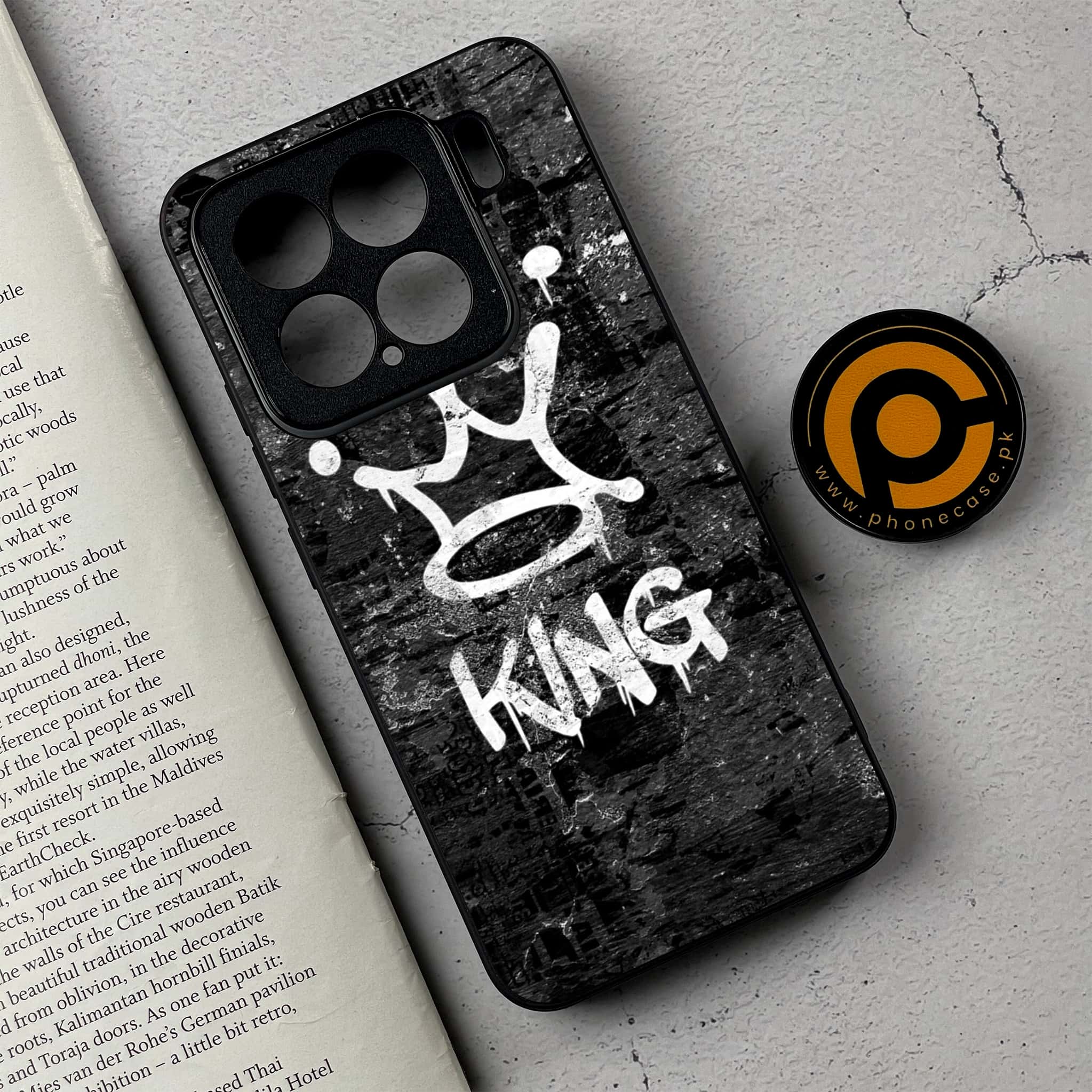 Xiaomi 15 - King 2.0 Series - Premium Metal Printed soft Bumper shock Proof Case