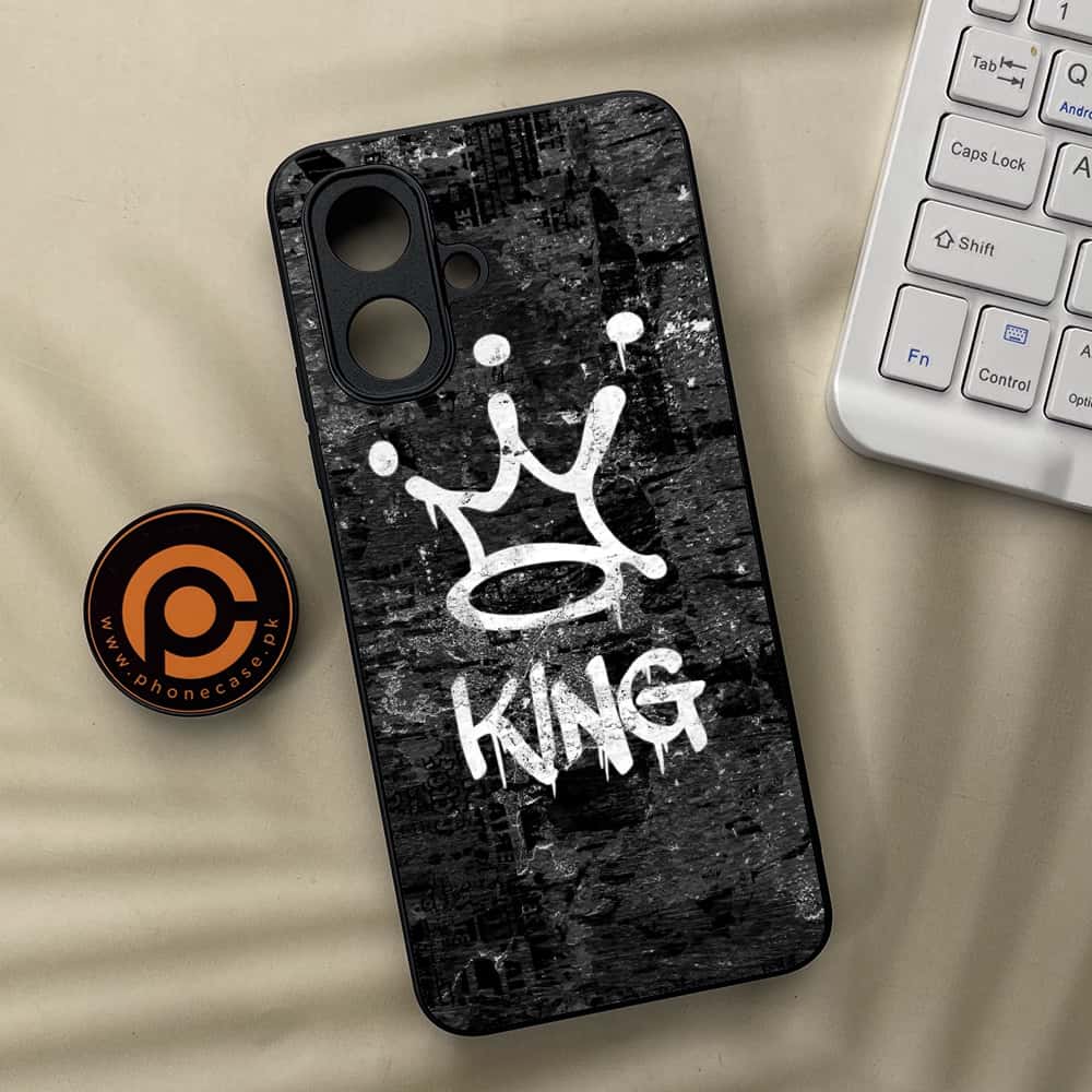 Tecno Spark Go 2 - King 2.0 Series - Premium Metal Printed soft Bumper Shock Proof Case