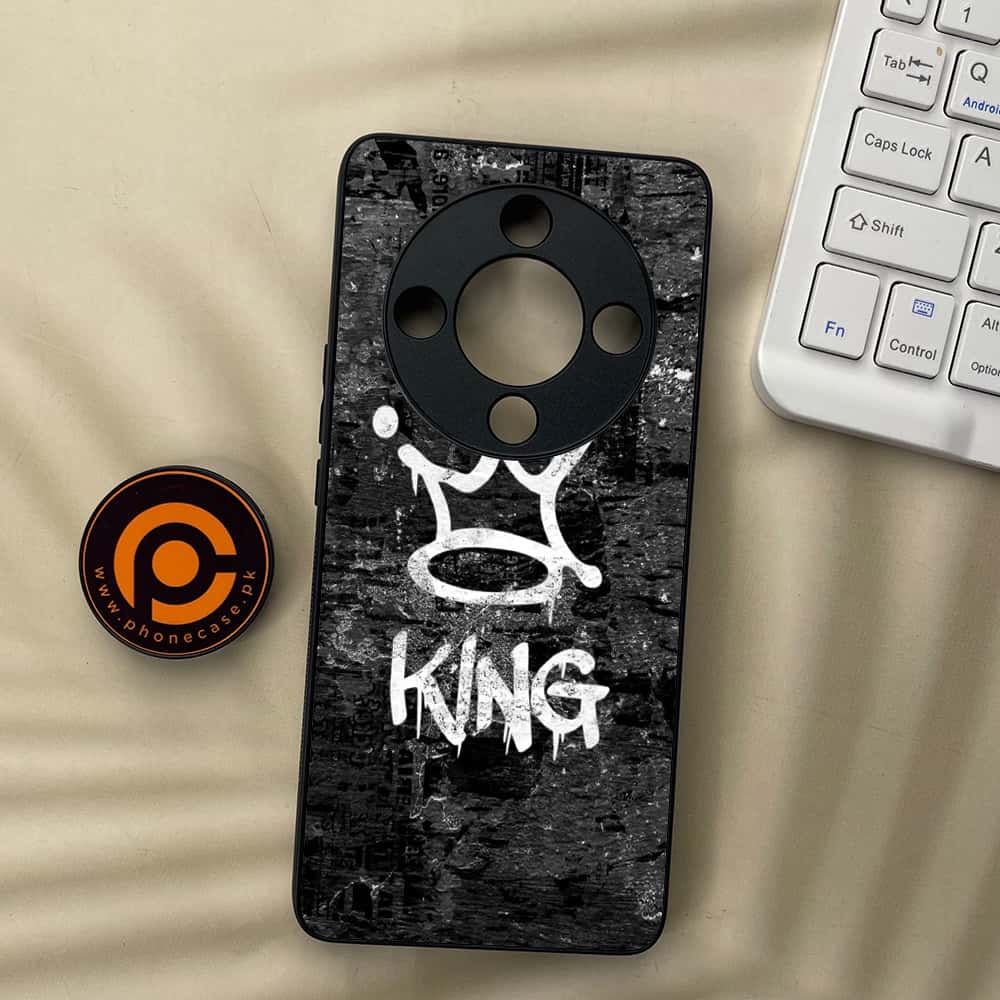 HONOR X9b 5G - King 2.0 Series - Premium Metal  Printed soft Bumper shock Proof Case