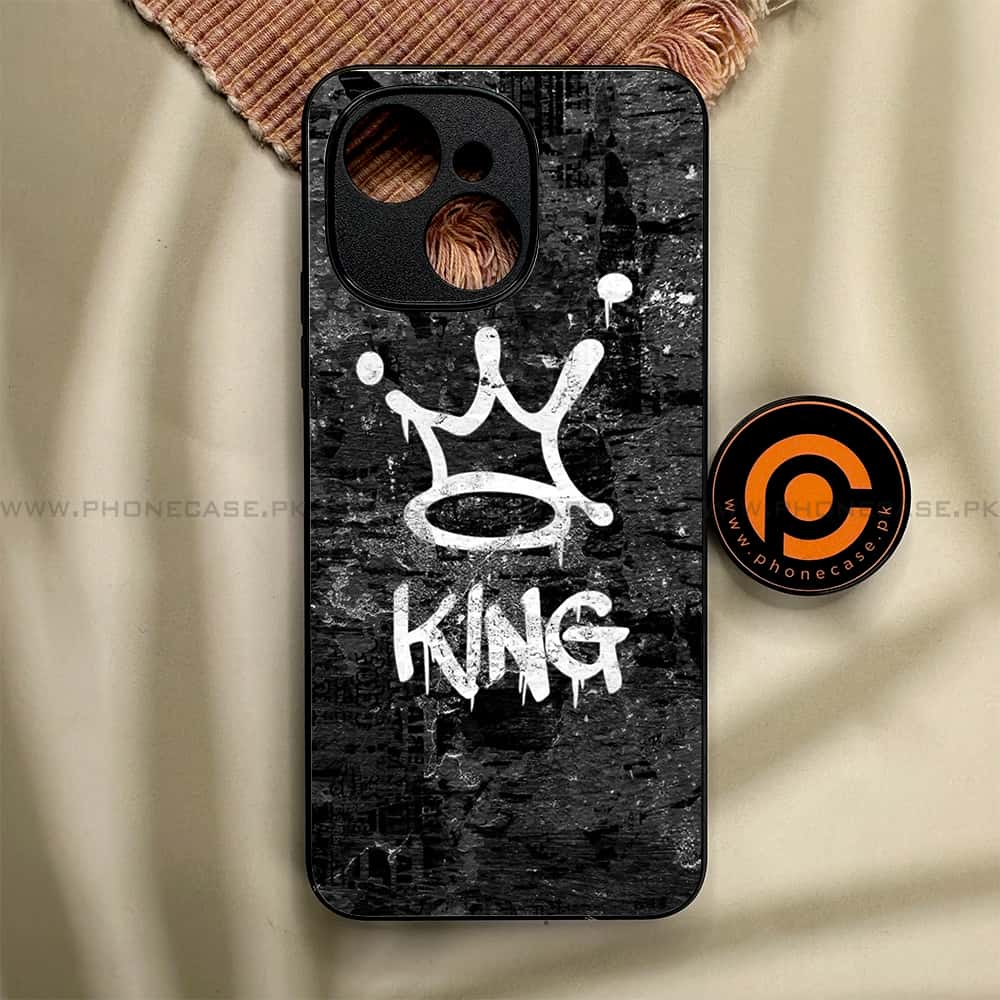 Tecno Spark 40C - King 2.0 Series - Premium Metal Printed soft Bumper shock Proof Case