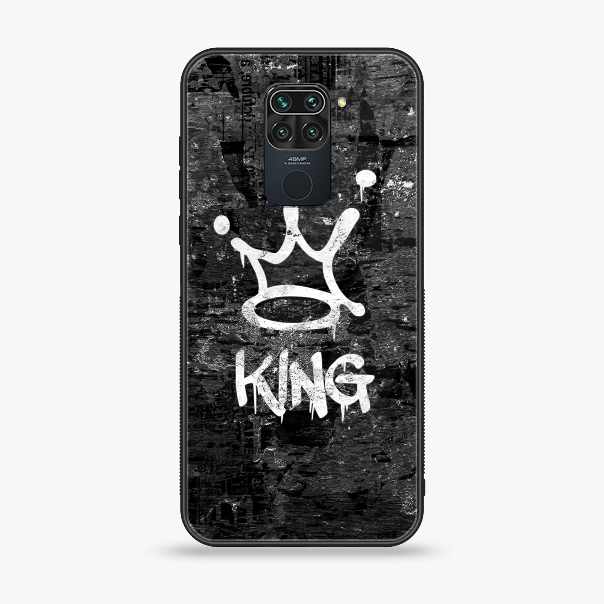 Xiaomi Redmi 10X - King 2.0 Series -  Premium Printed Metal soft Bumper shock Proof Case