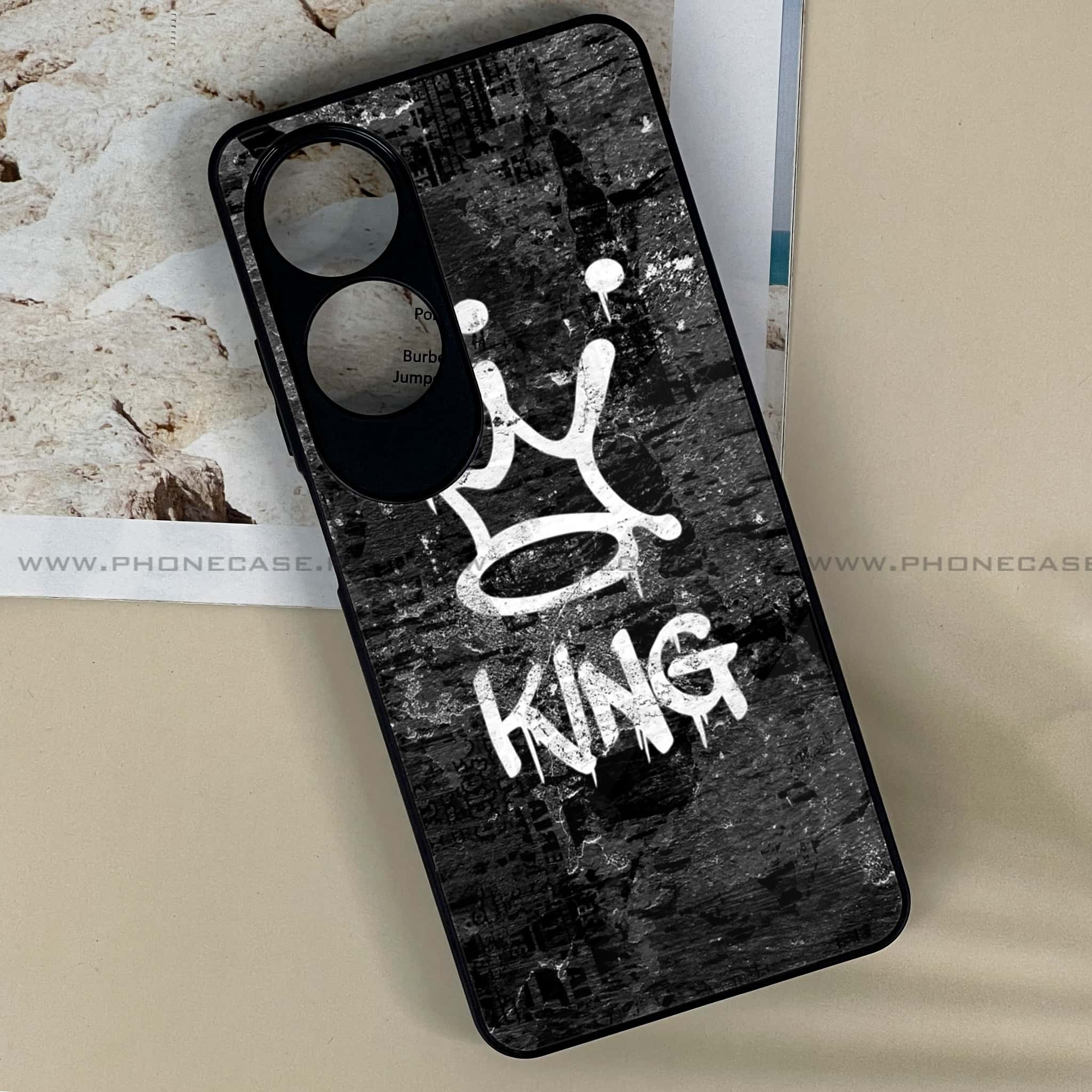 Oppo A60 - King 2.0 Series - Premium Printed Metal soft Bumper shock Proof Case