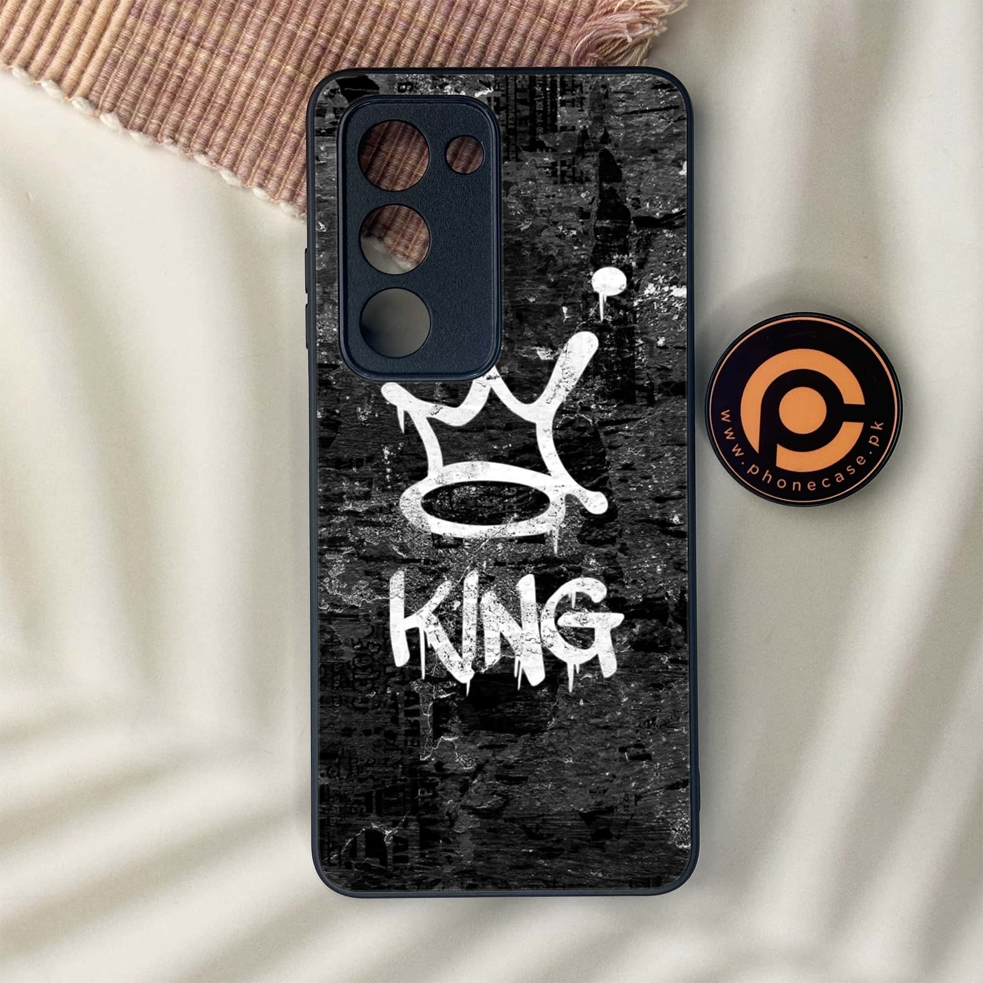 Oppo A5 2025 - King 2.0 Series - Premium Metal Printed soft Bumper shock Proof Case