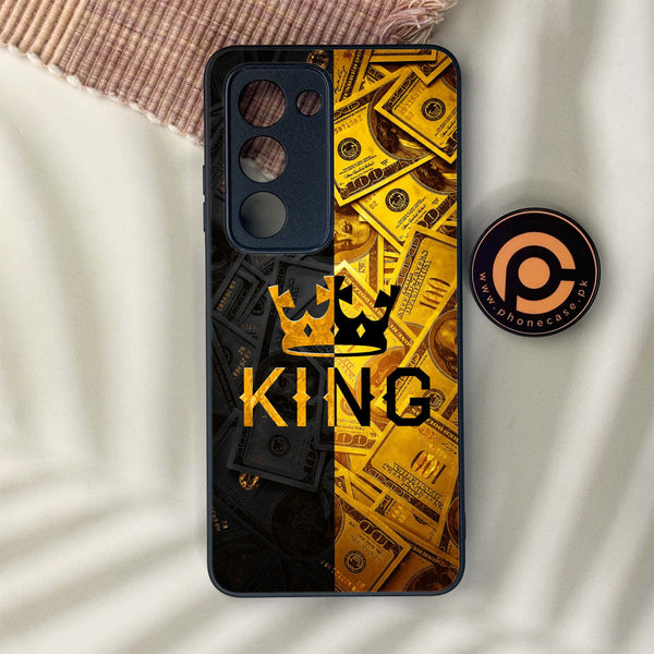 Oppo A5 2025 - King 2.0 Series - Premium Metal Printed soft Bumper shock Proof Case