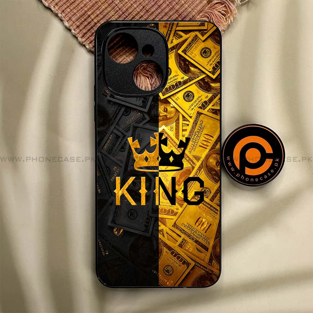 Tecno Spark 40C - King 2.0 Series - Premium Metal Printed soft Bumper shock Proof Case