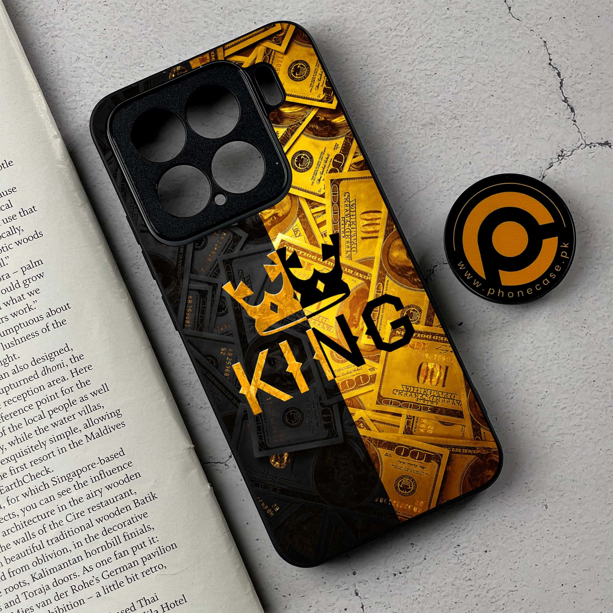 Xiaomi 15 - King 2.0 Series - Premium Metal Printed soft Bumper shock Proof Case